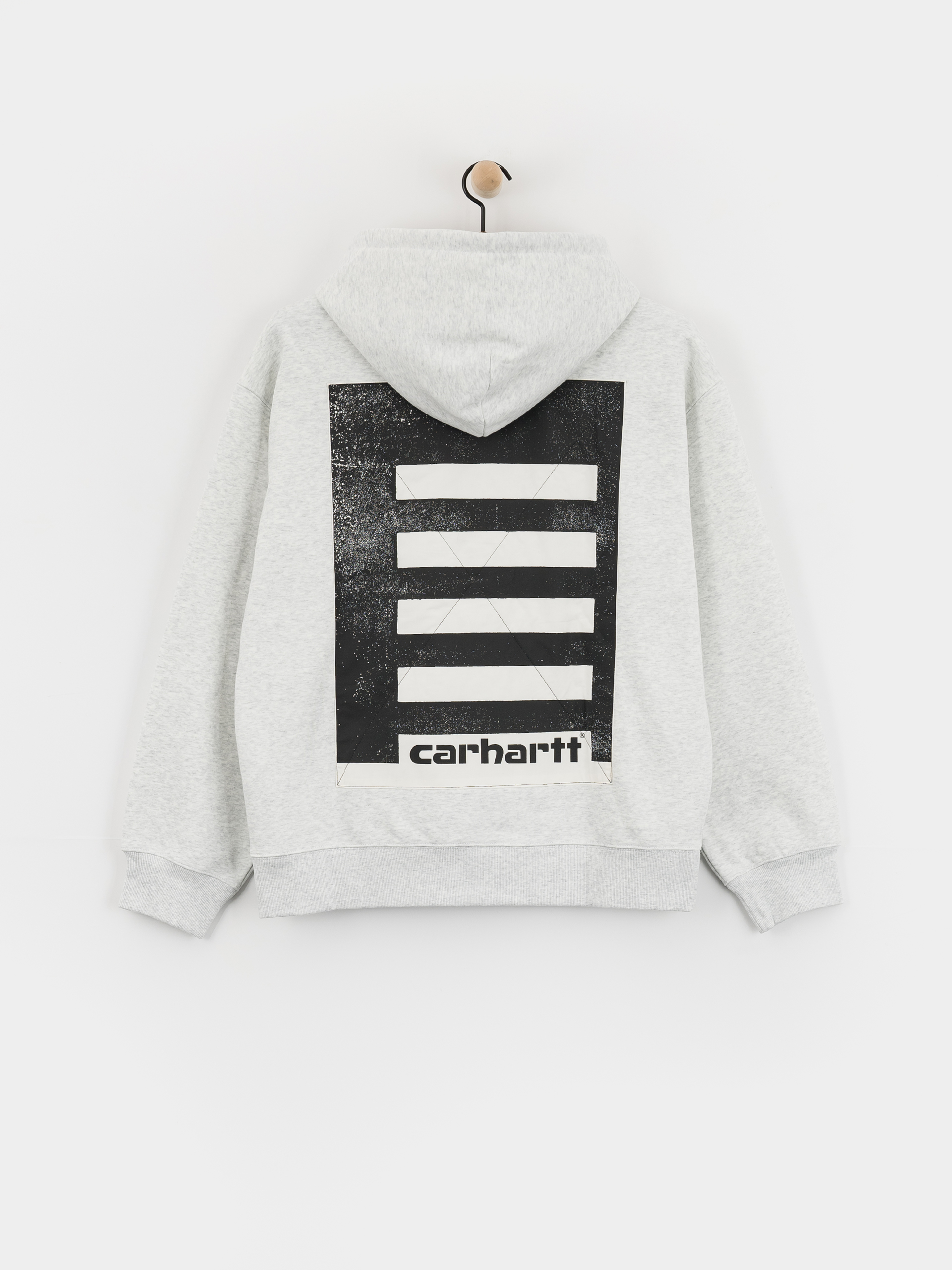 Carhartt WIP Hoodie Archive Lines ZHD - grey (ash heather)