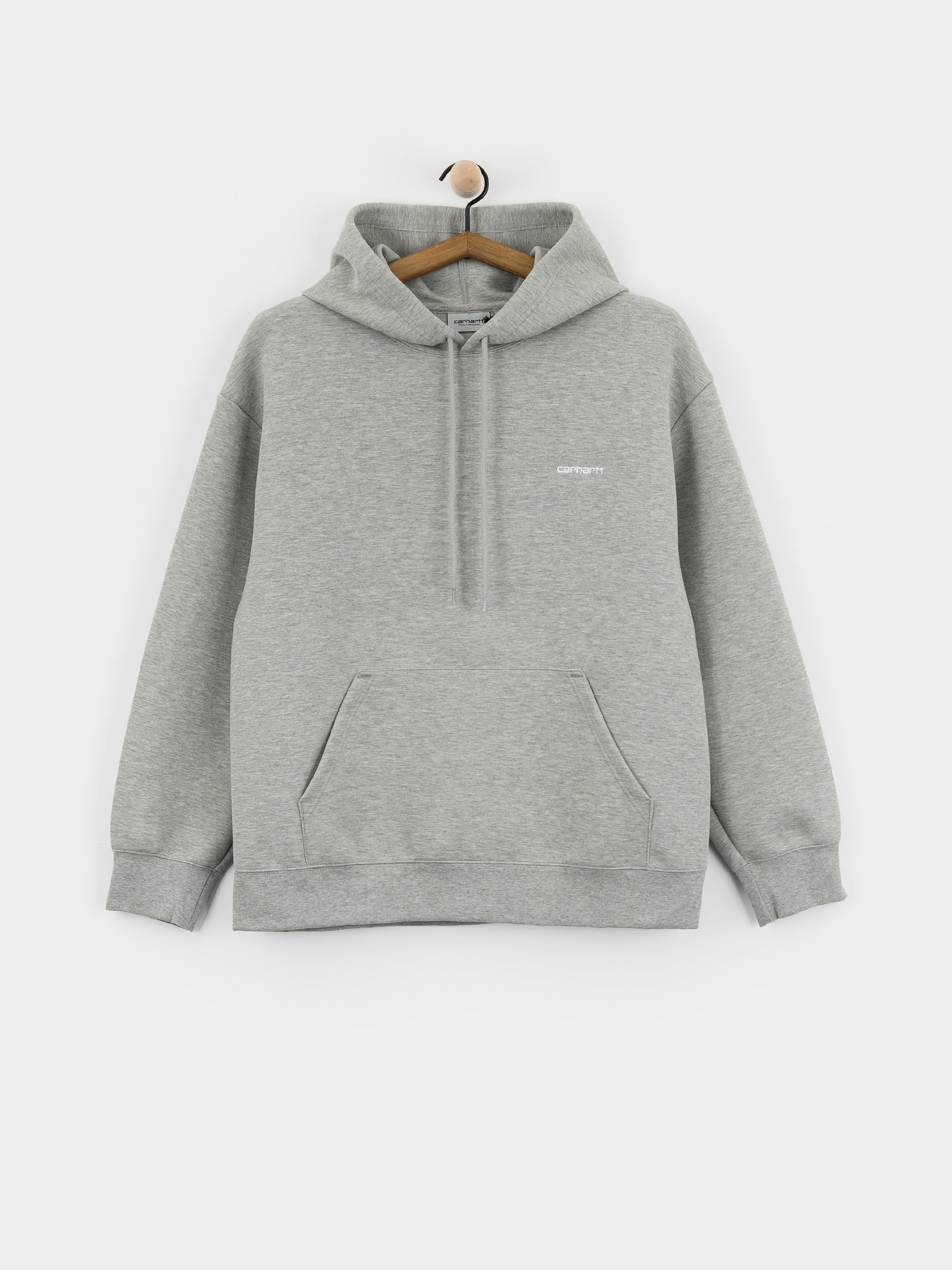 Carhartt WIP Hoodie Alda HD (grey heather/white)