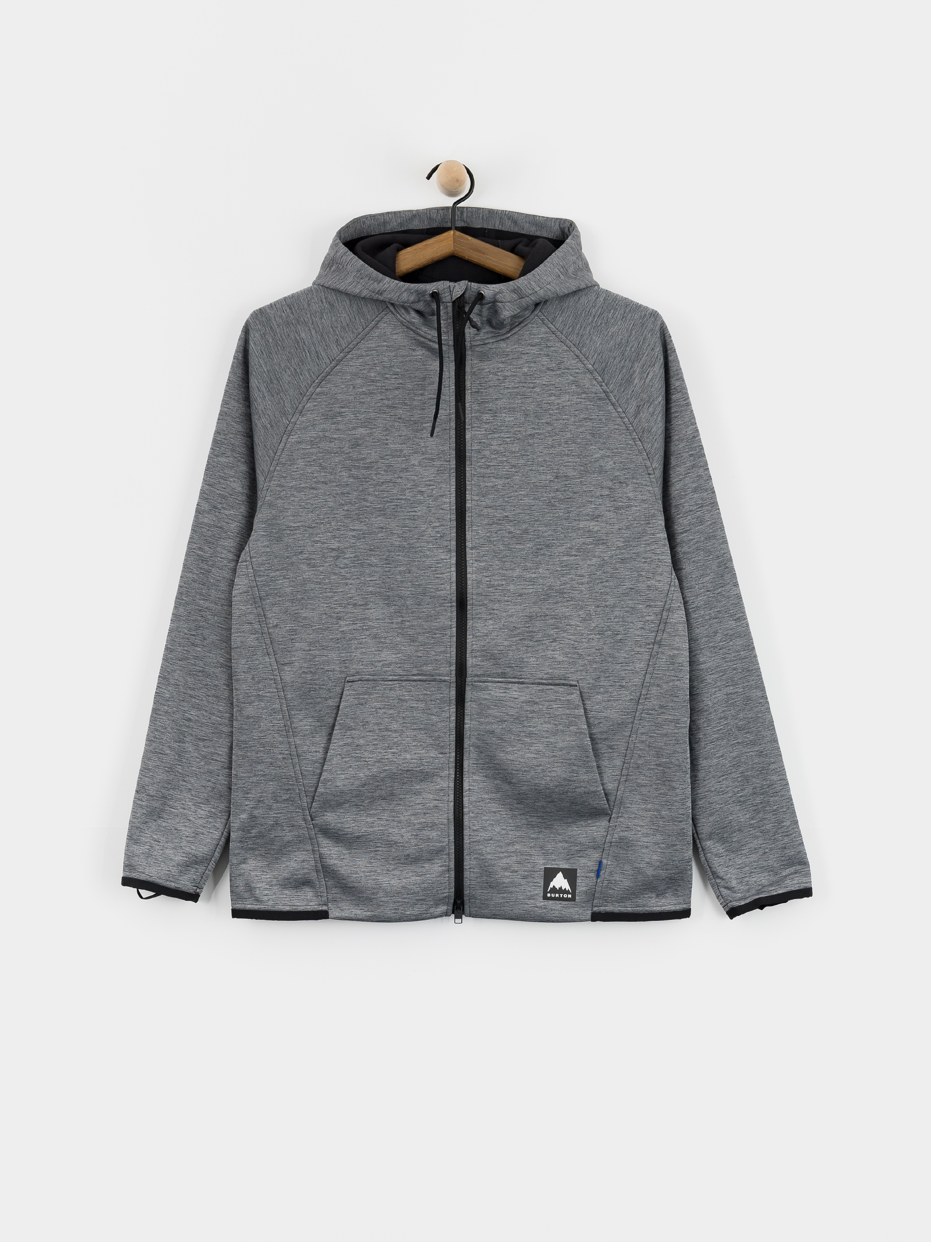 Mens Burton Active sweatshirt Crown ZHD (true black heather)