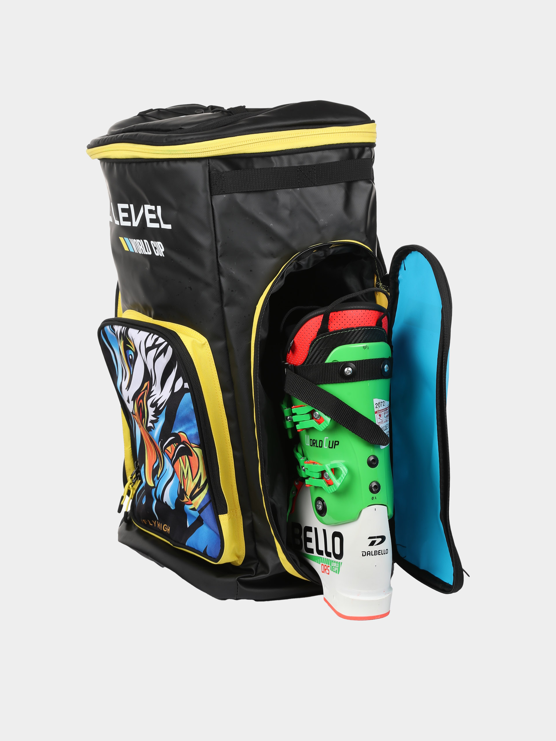 Level Backpack Ski Team Pro 60Lt (yellow blue)