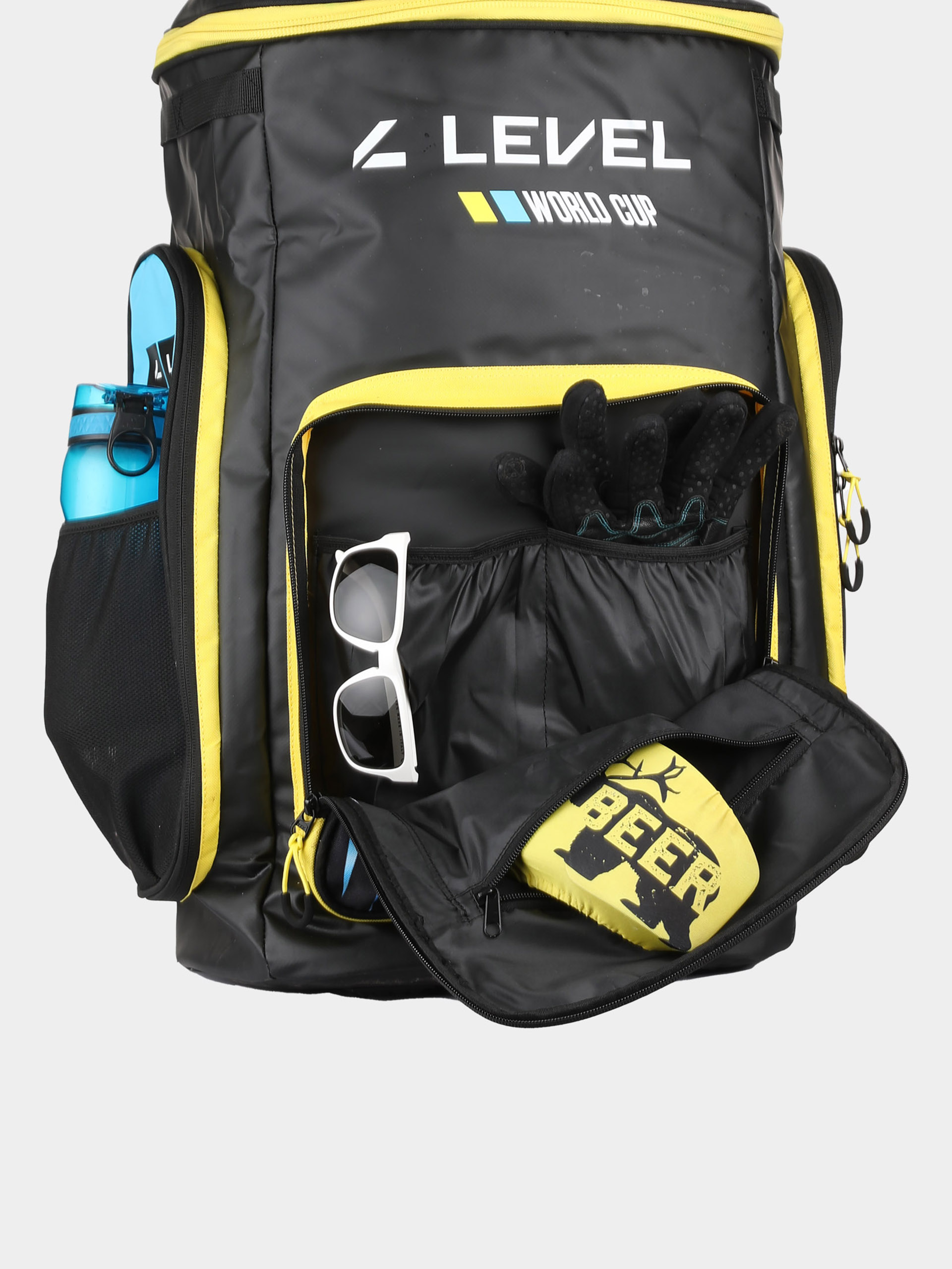 Level Backpack Ski Team Pro 60Lt (yellow blue)