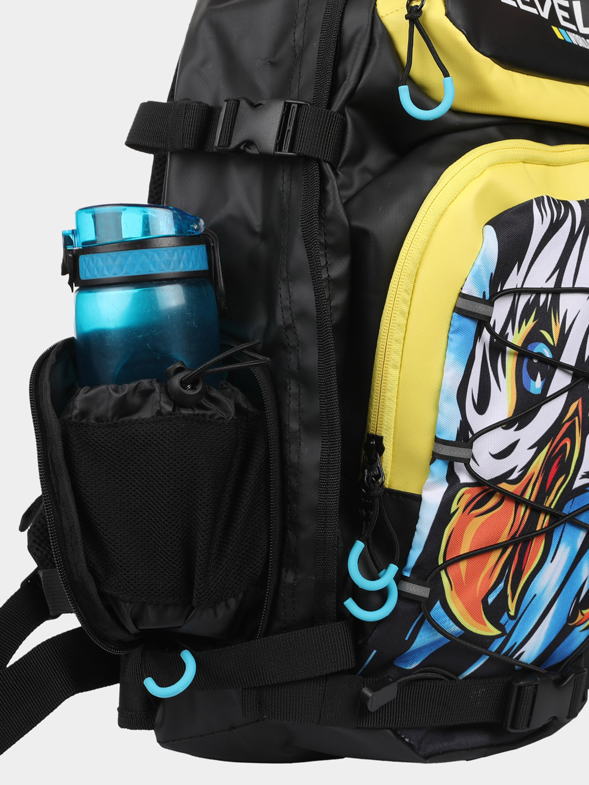 Level Rucksack Tiger (yellow blue)