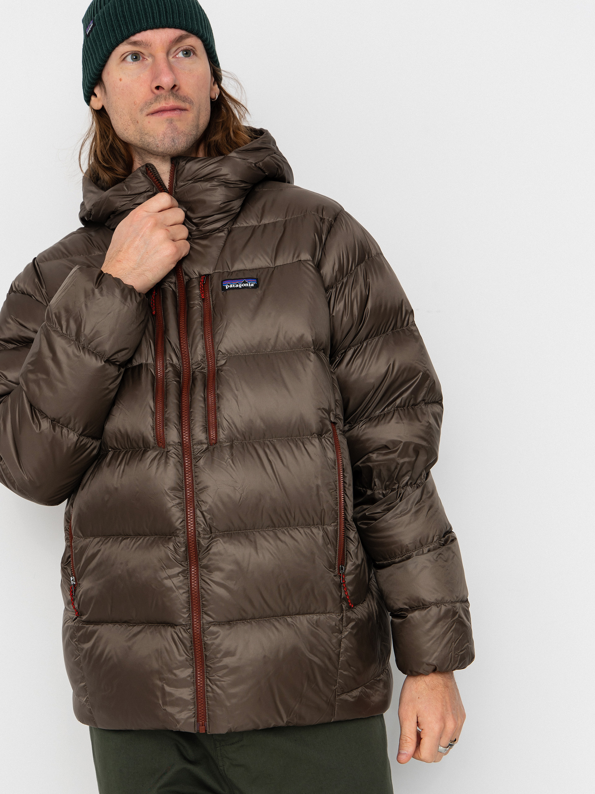 Patagonia Fitz Roy Down HD Jacket - brown (marlow brown)