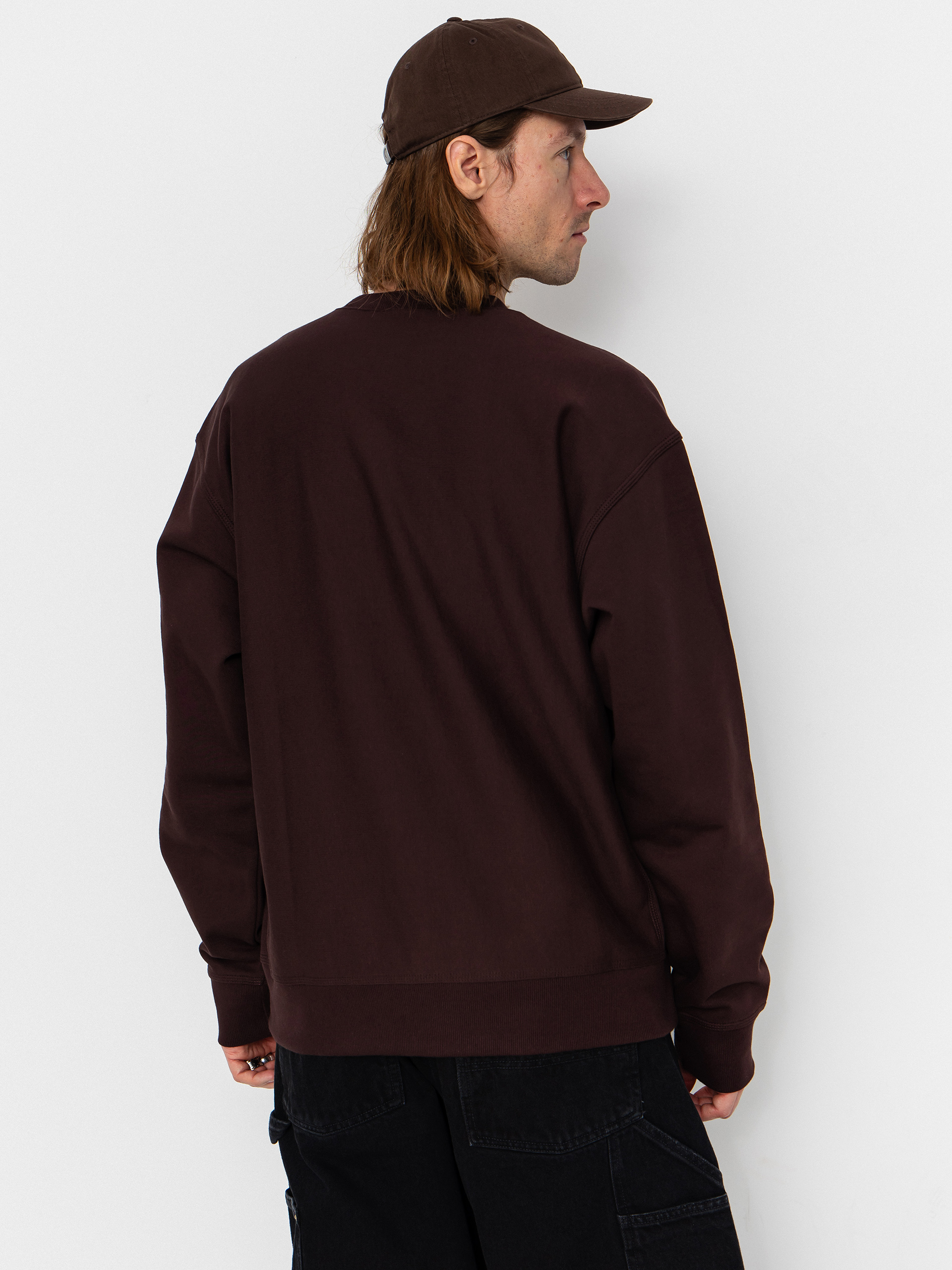 Carhartt WIP Sweatshirt American Script (palisander)