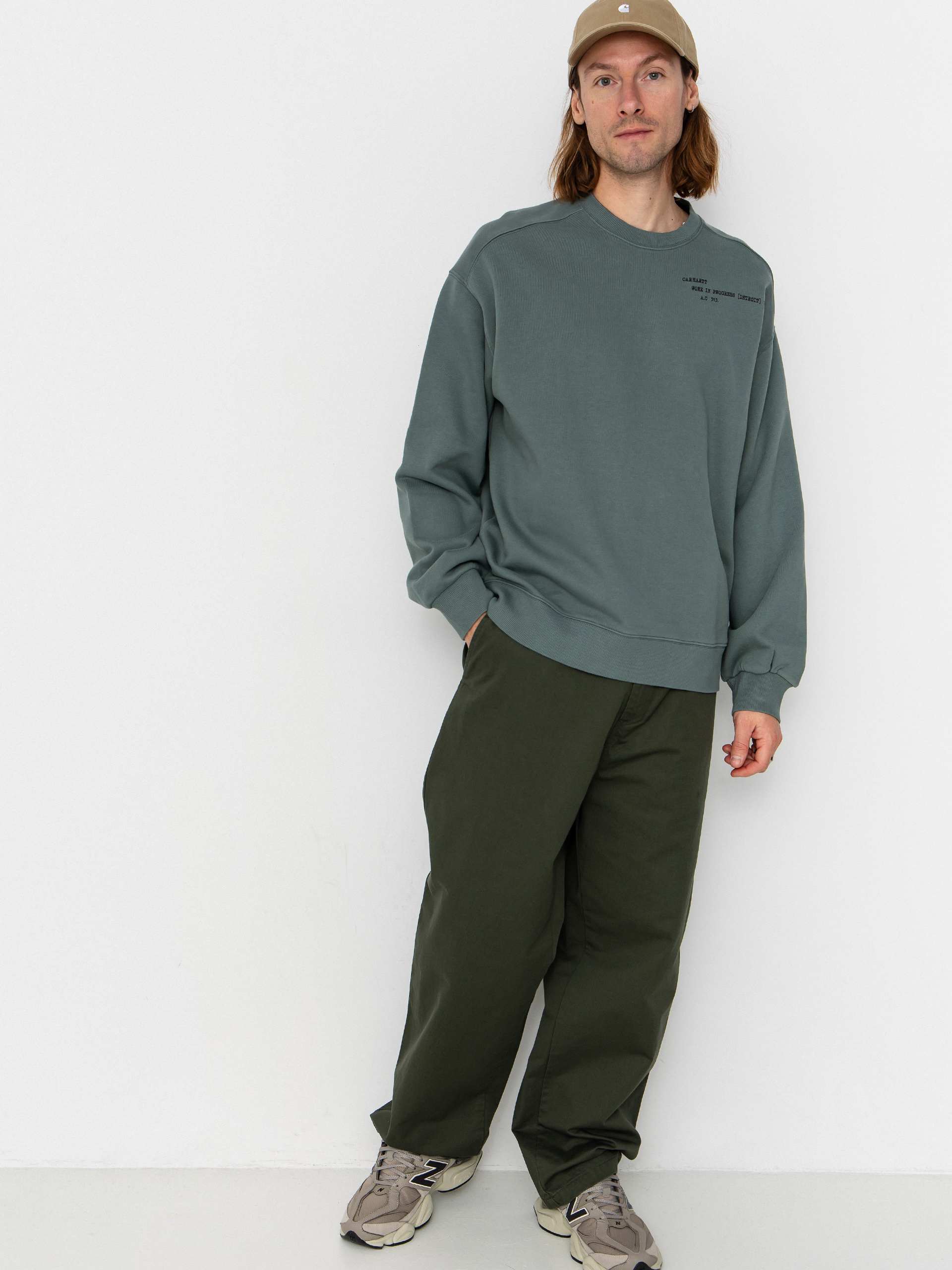 Carhartt WIP Sweatshirt Punched (velvet green)