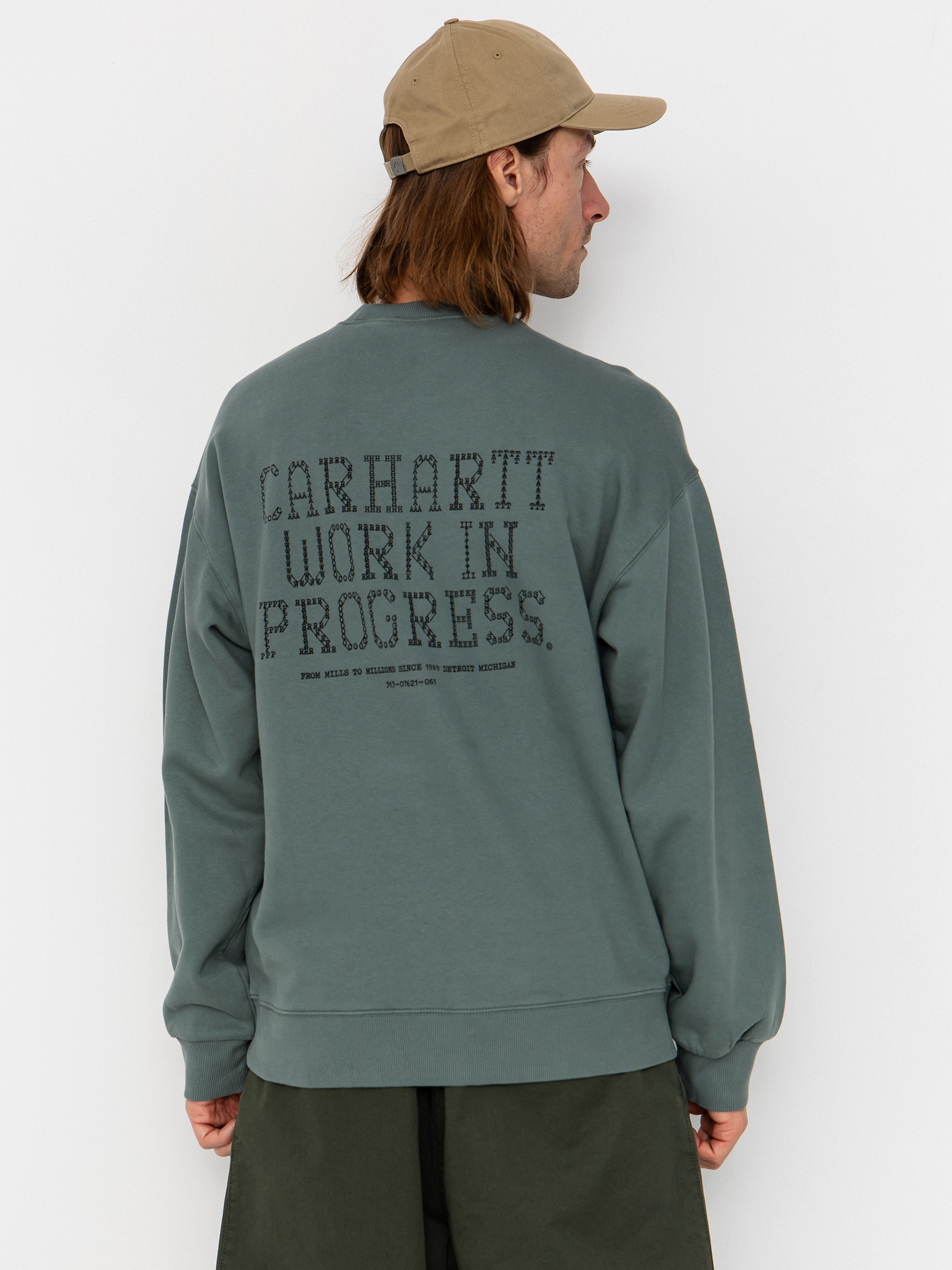 Carhartt WIP Sweatshirt Punched (velvet green)