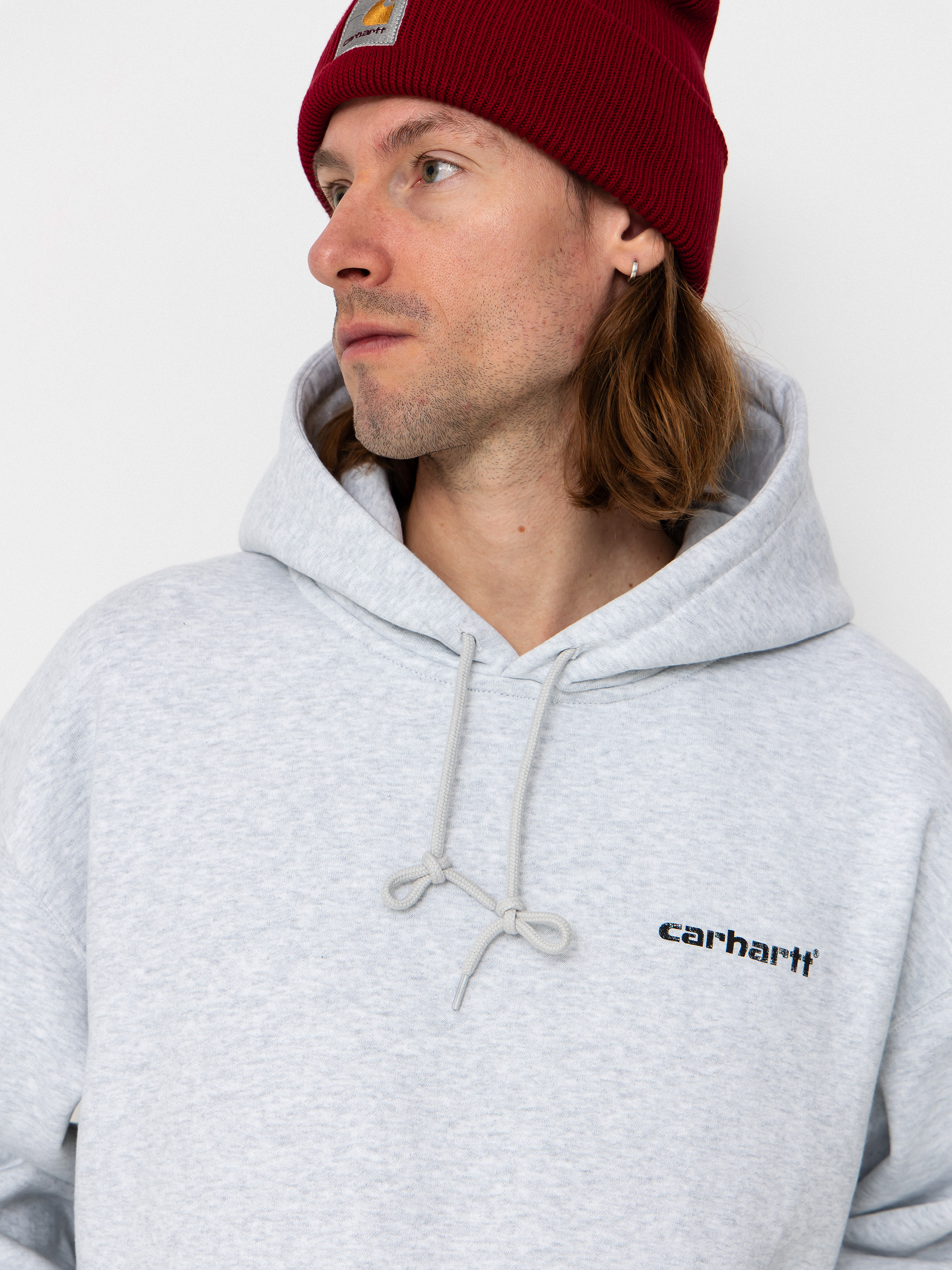 Carhartt WIP Hoodie Caps HD (ash heather)