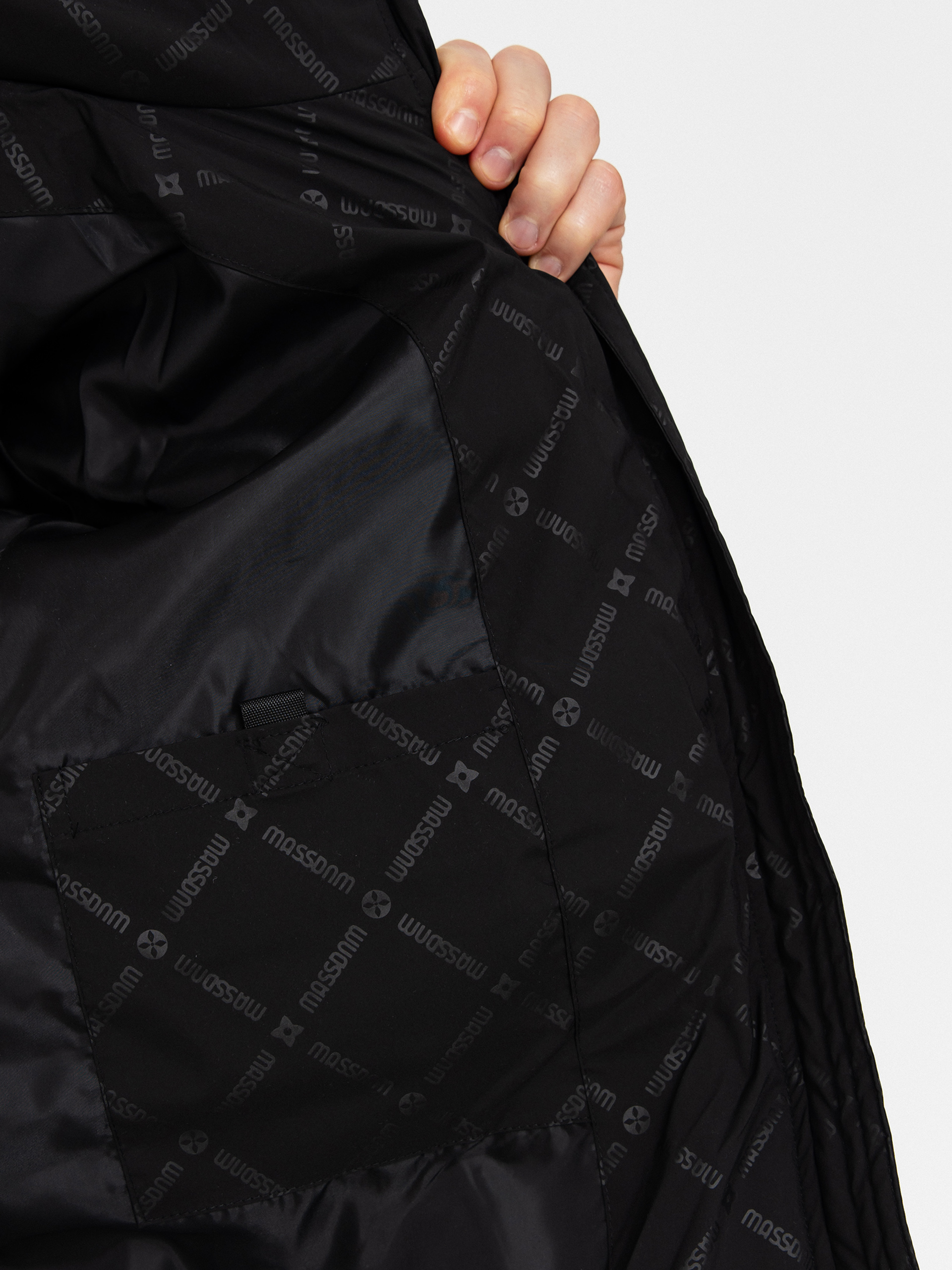 MassDnm Monogram Jacket (black)