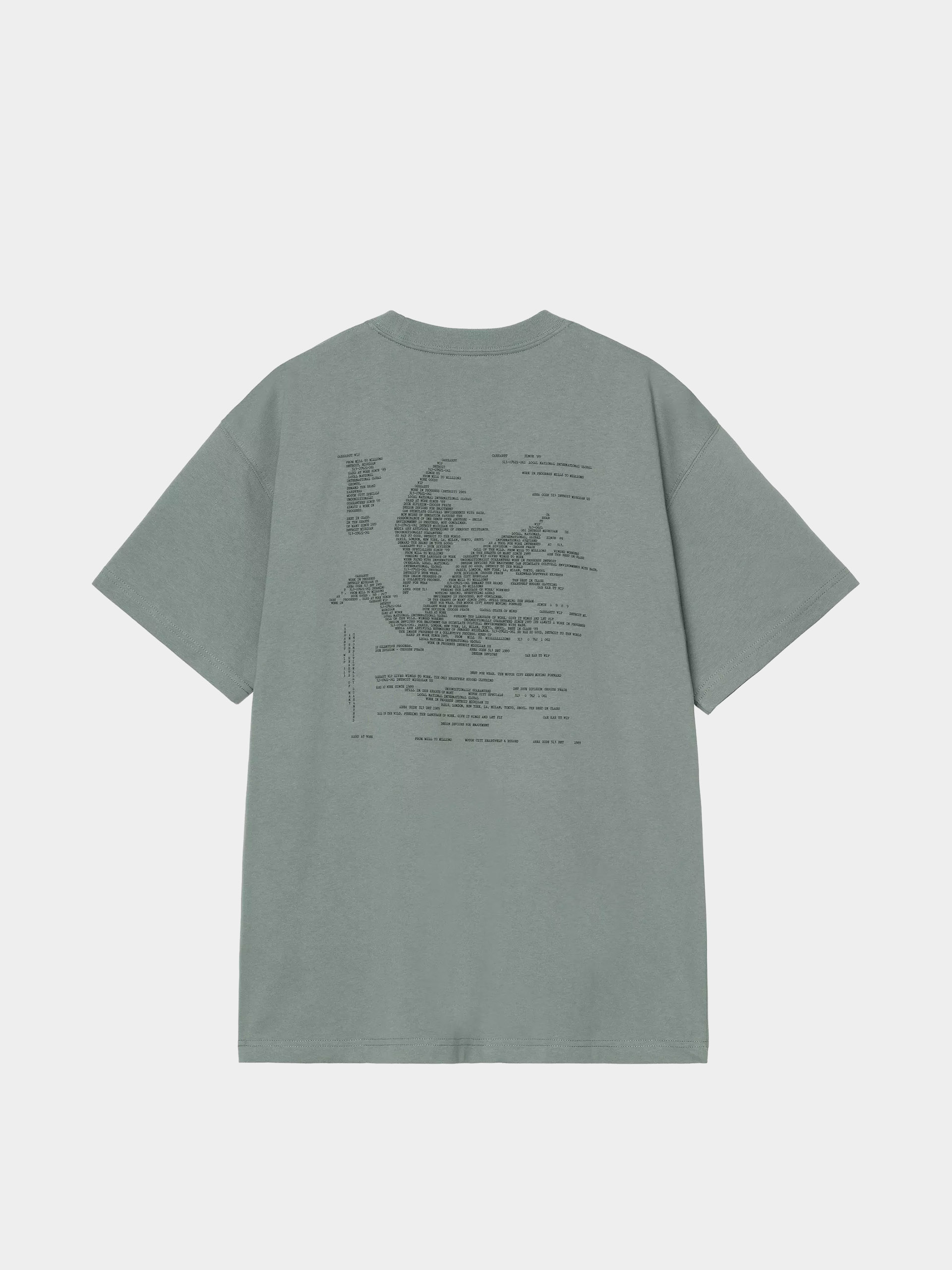 Carhartt WIP T-Shirt Punched (velvet green)