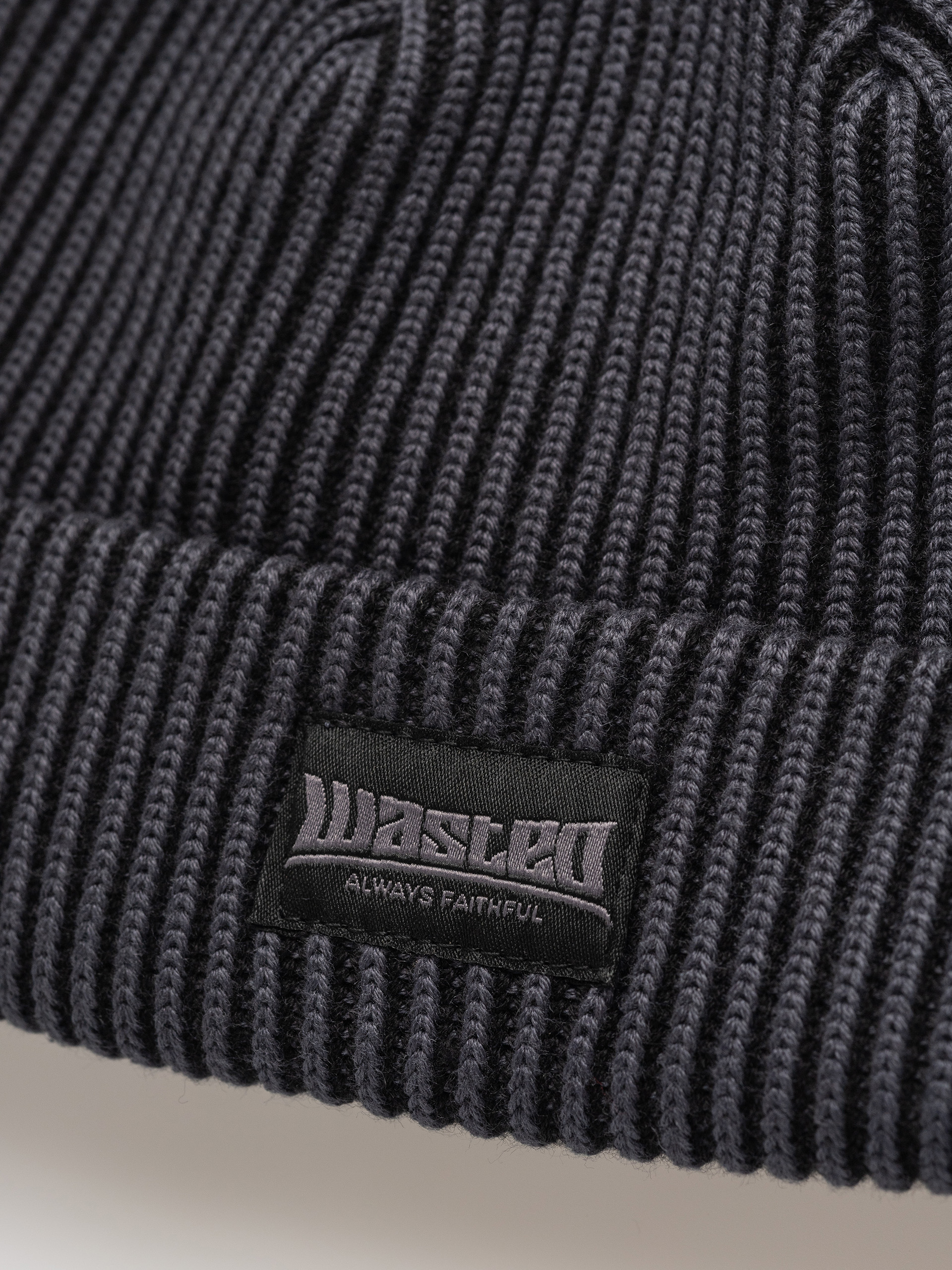 Wasted Paris Pusher Mütze (black/charcoal)