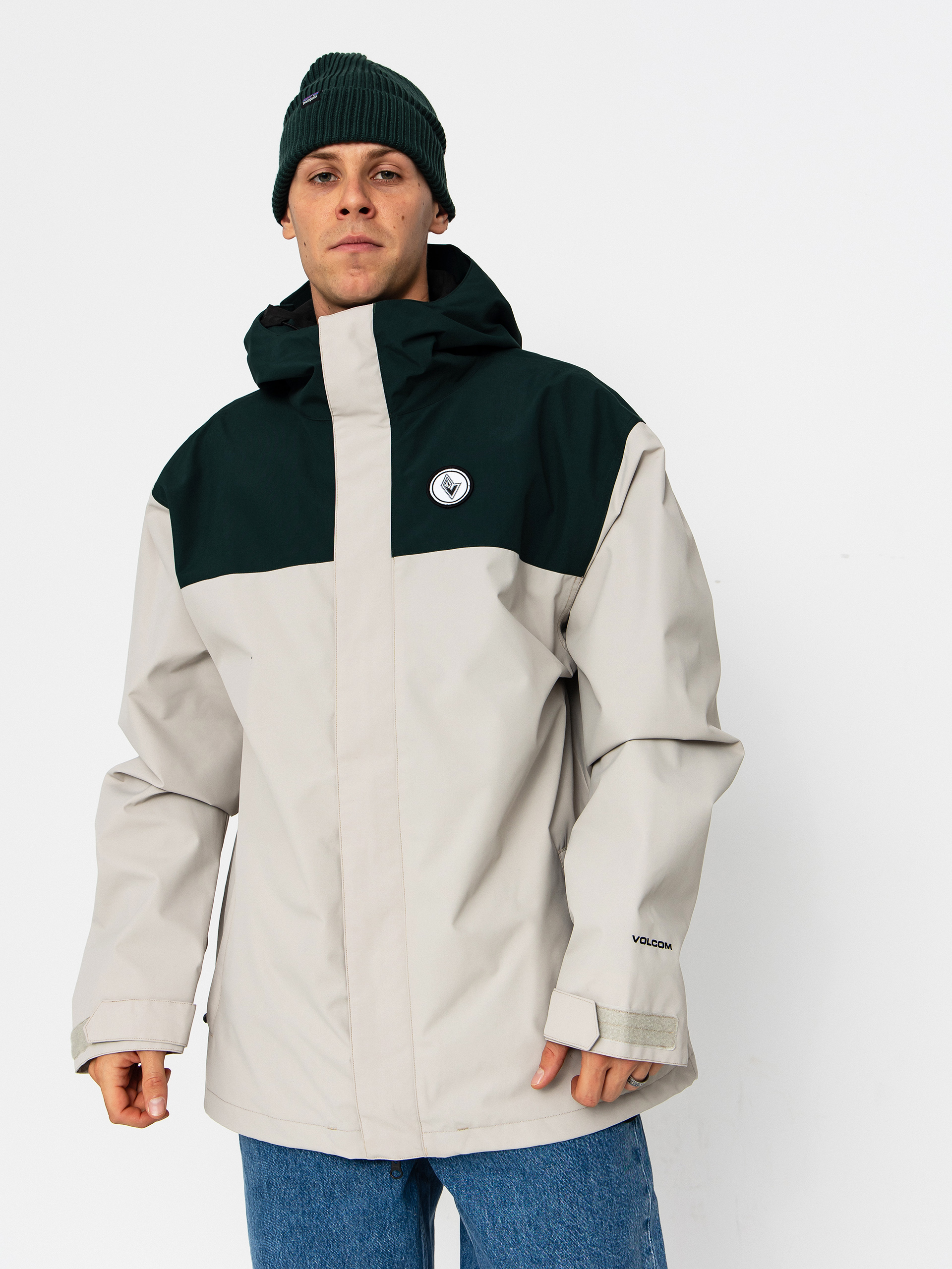 Volcom Snowboard jacket Buckthreeeighty (stone)