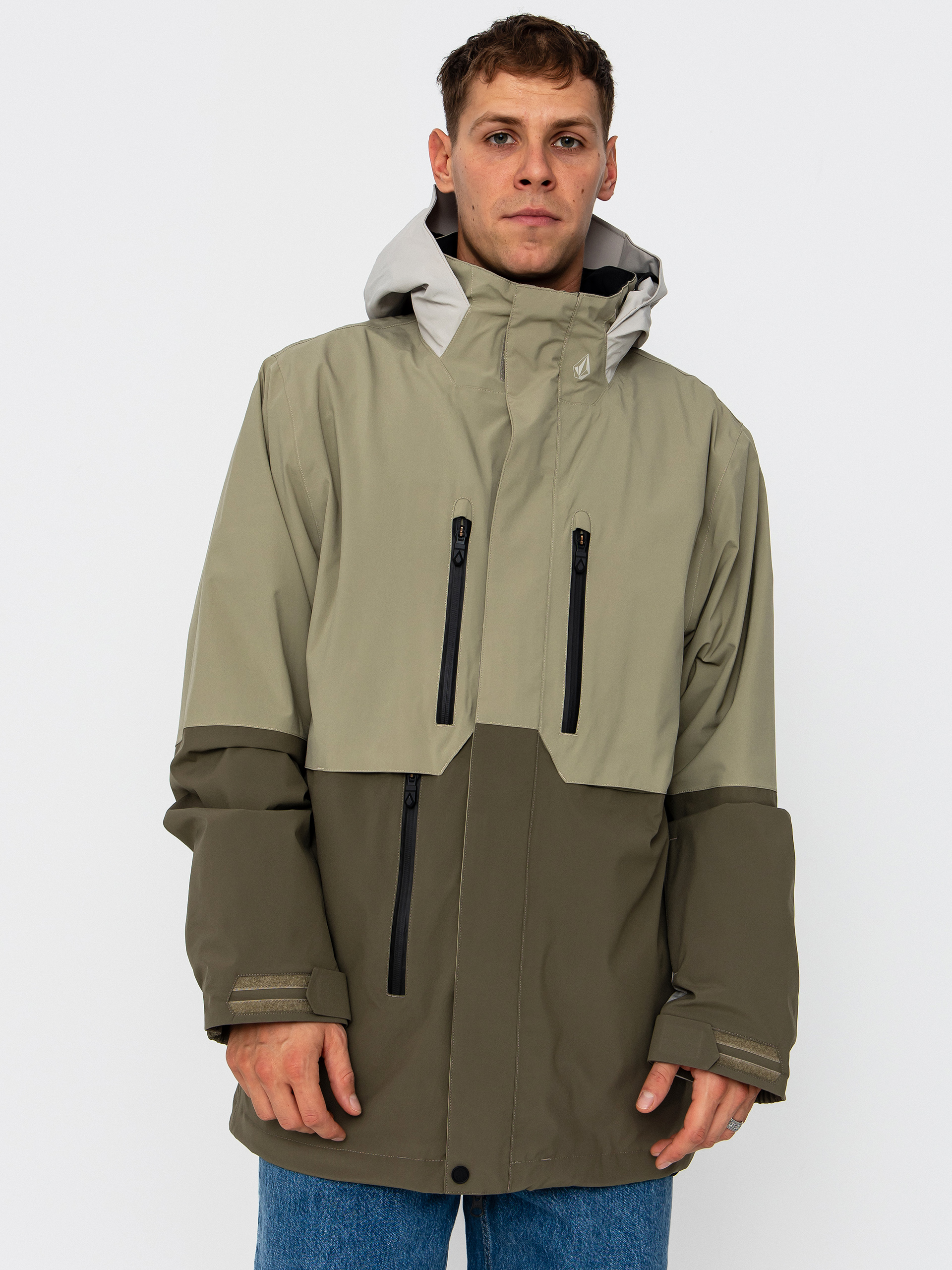 Volcom Snowboard jacket Rnge Stretch 30K (moss green)