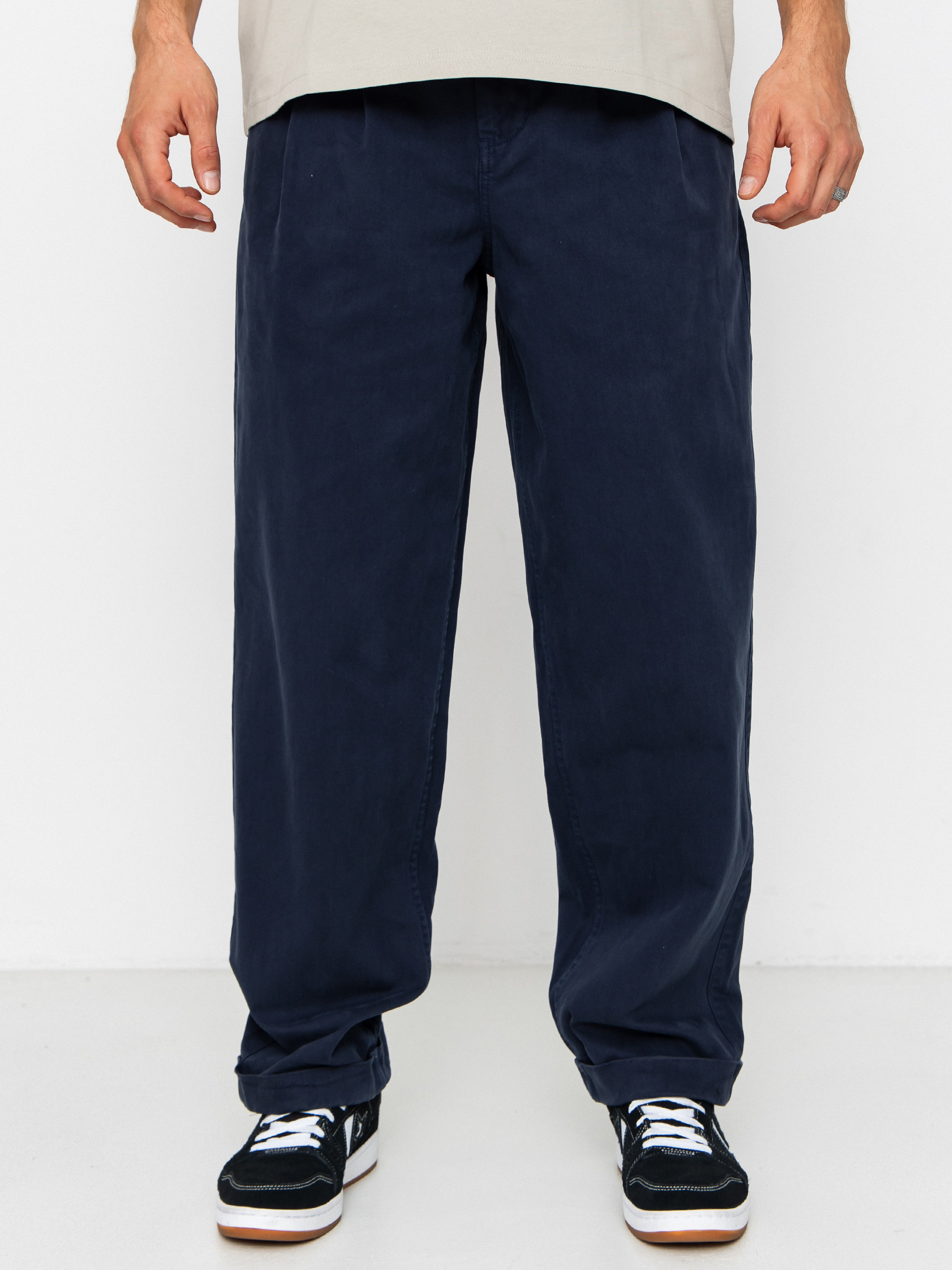 Element Big Pleated Chino Pants (eclipse navy)