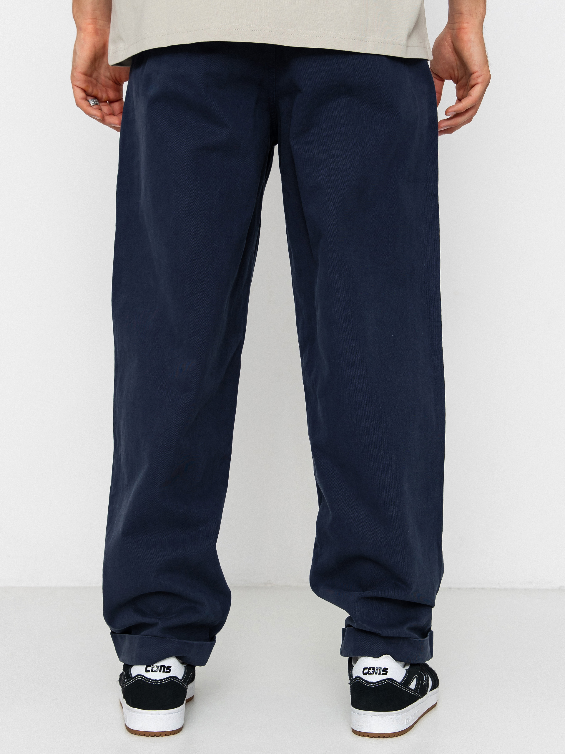Element Big Pleated Chino Pants (eclipse navy)