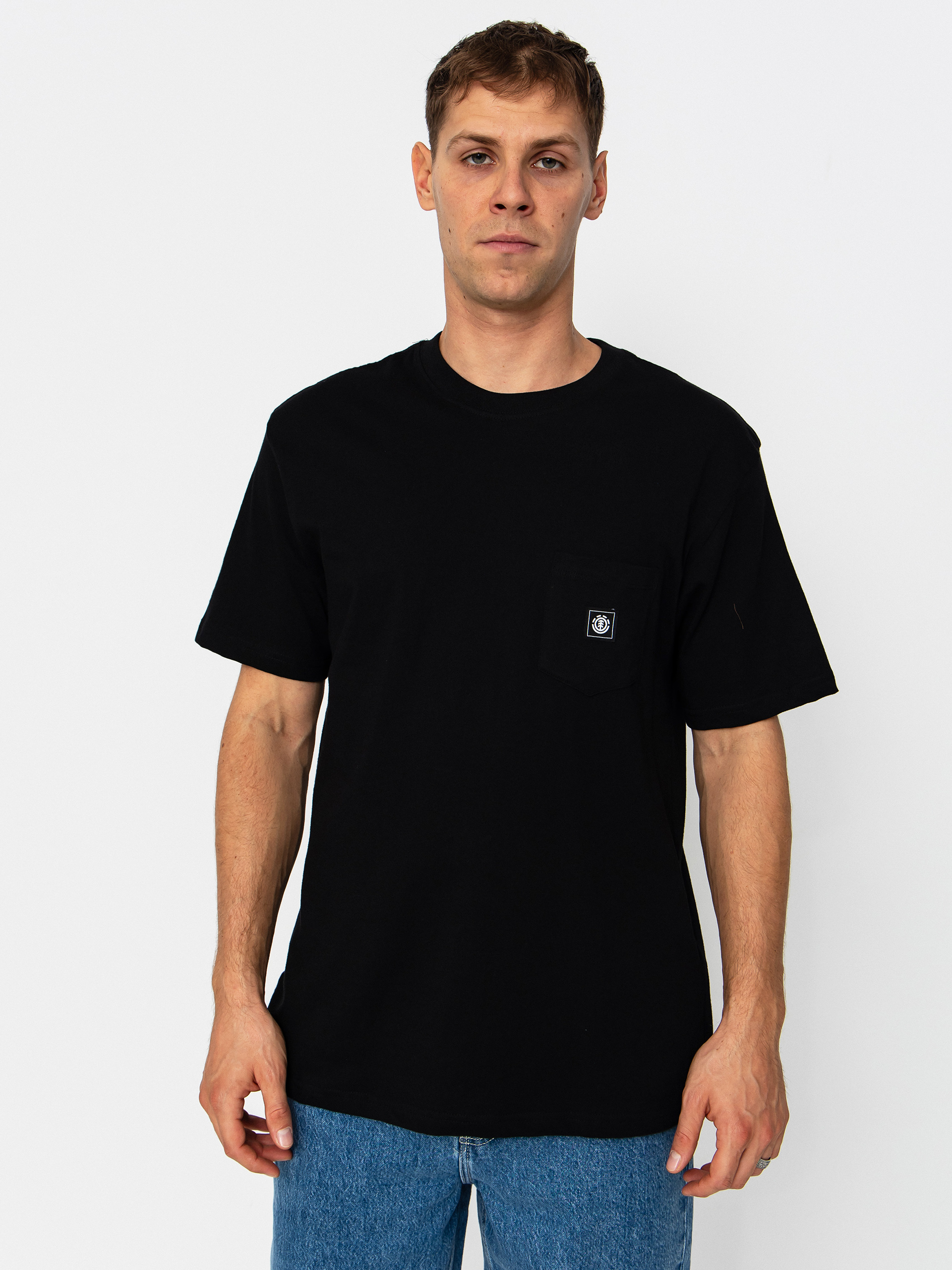 Element T-Shirt Icon Label Pocket (flint black)