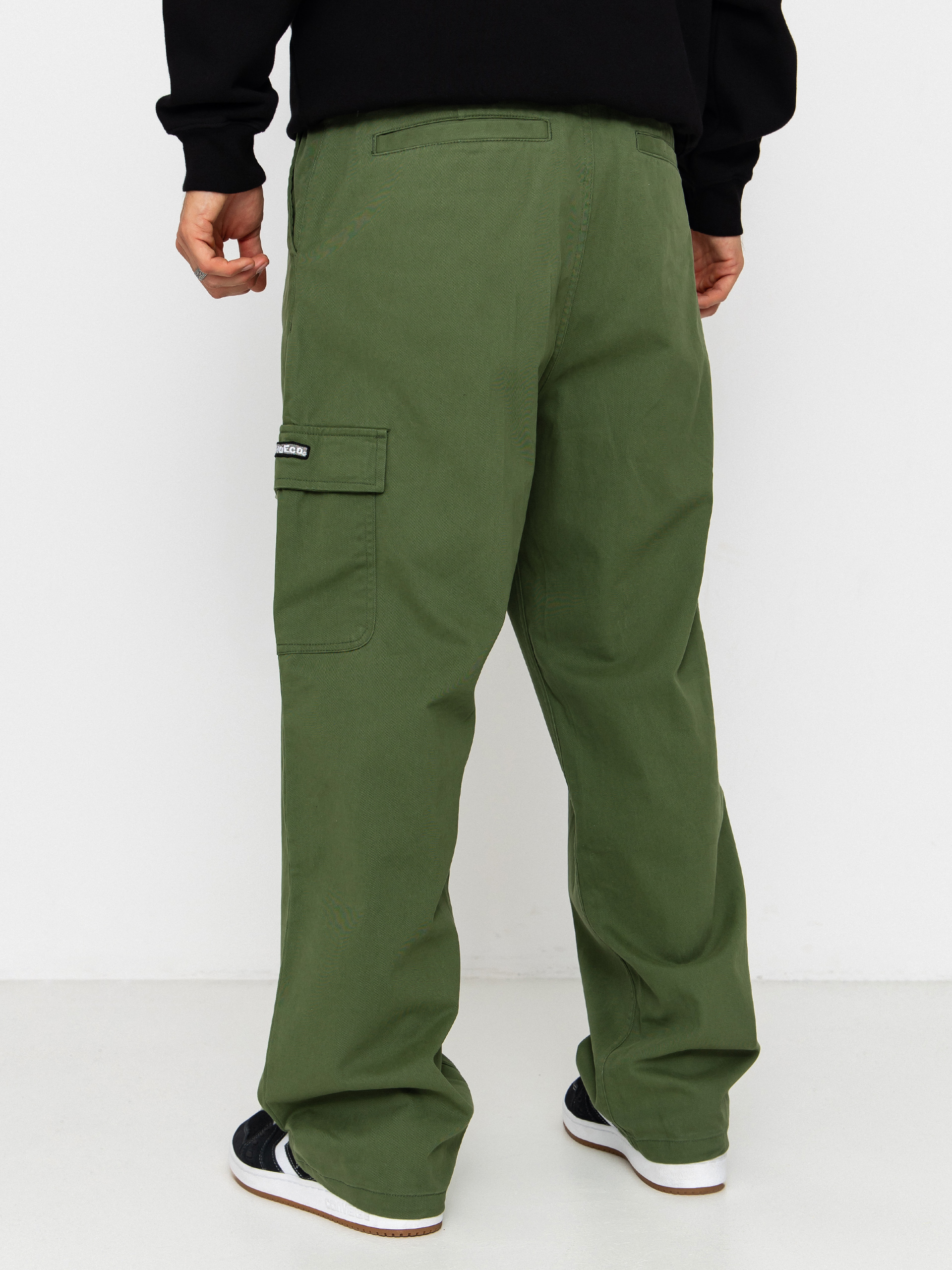 DC Worker Baggy Chino Cargo Pants (bronze green)