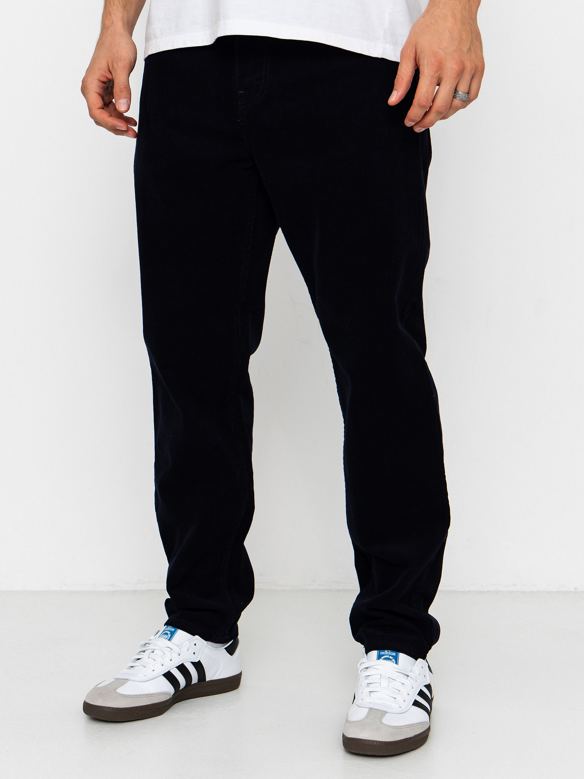 Carhartt WIP Pants Newel - navy blue (dark navy)