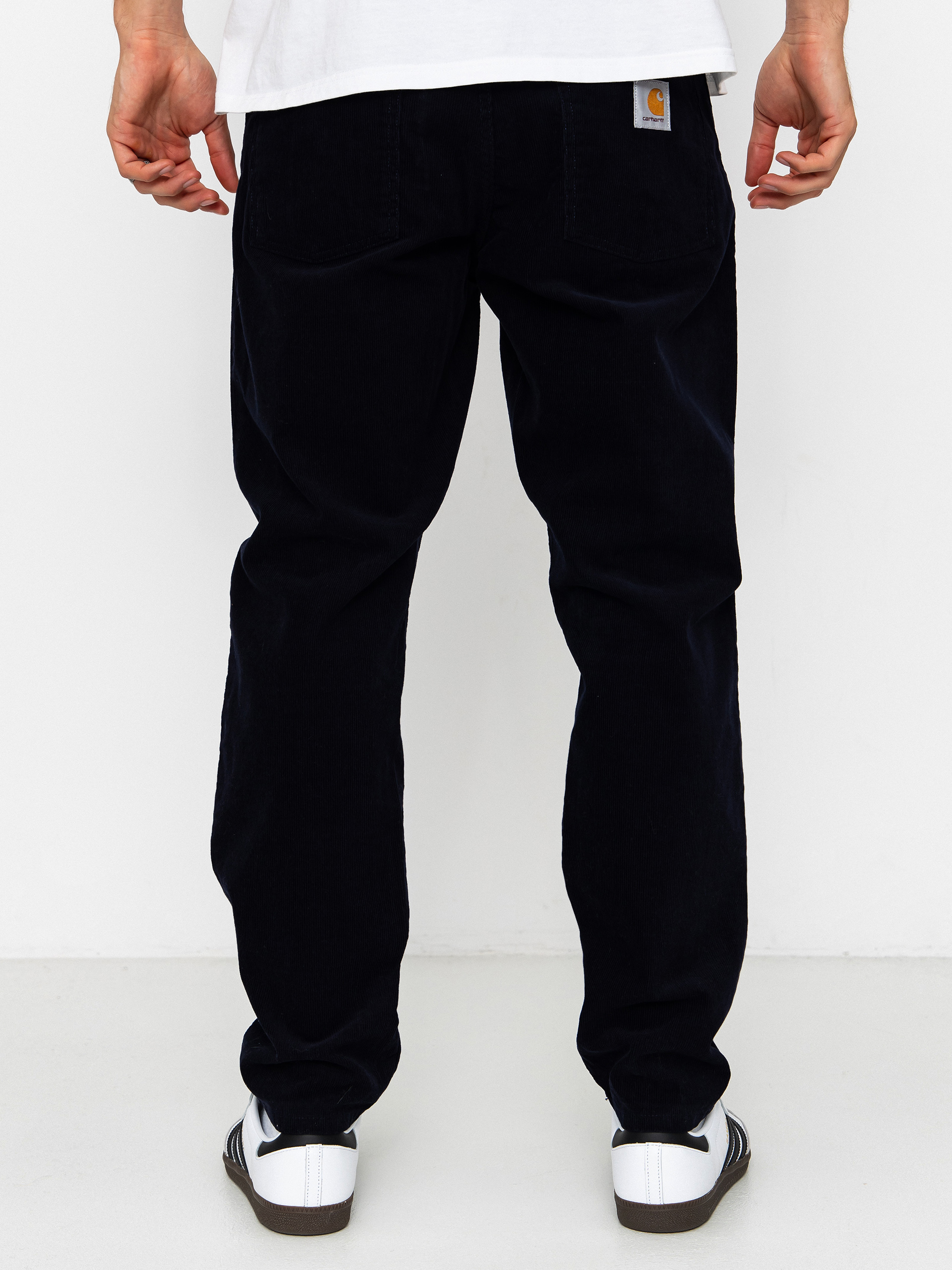 Carhartt WIP Pants Newel - navy blue (dark navy)