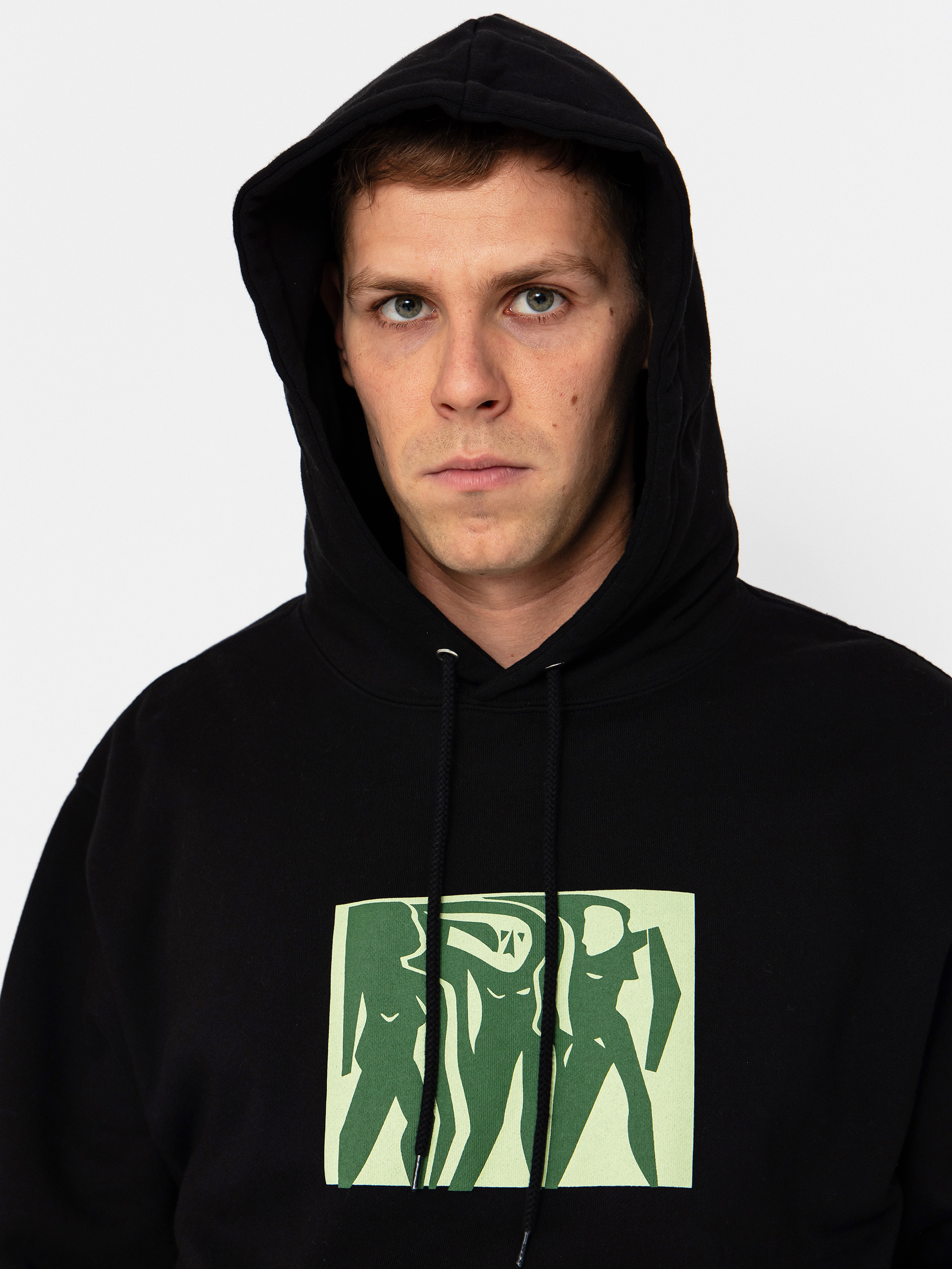 Polar Skate Dave Cut Outs HD Hoodie (black)