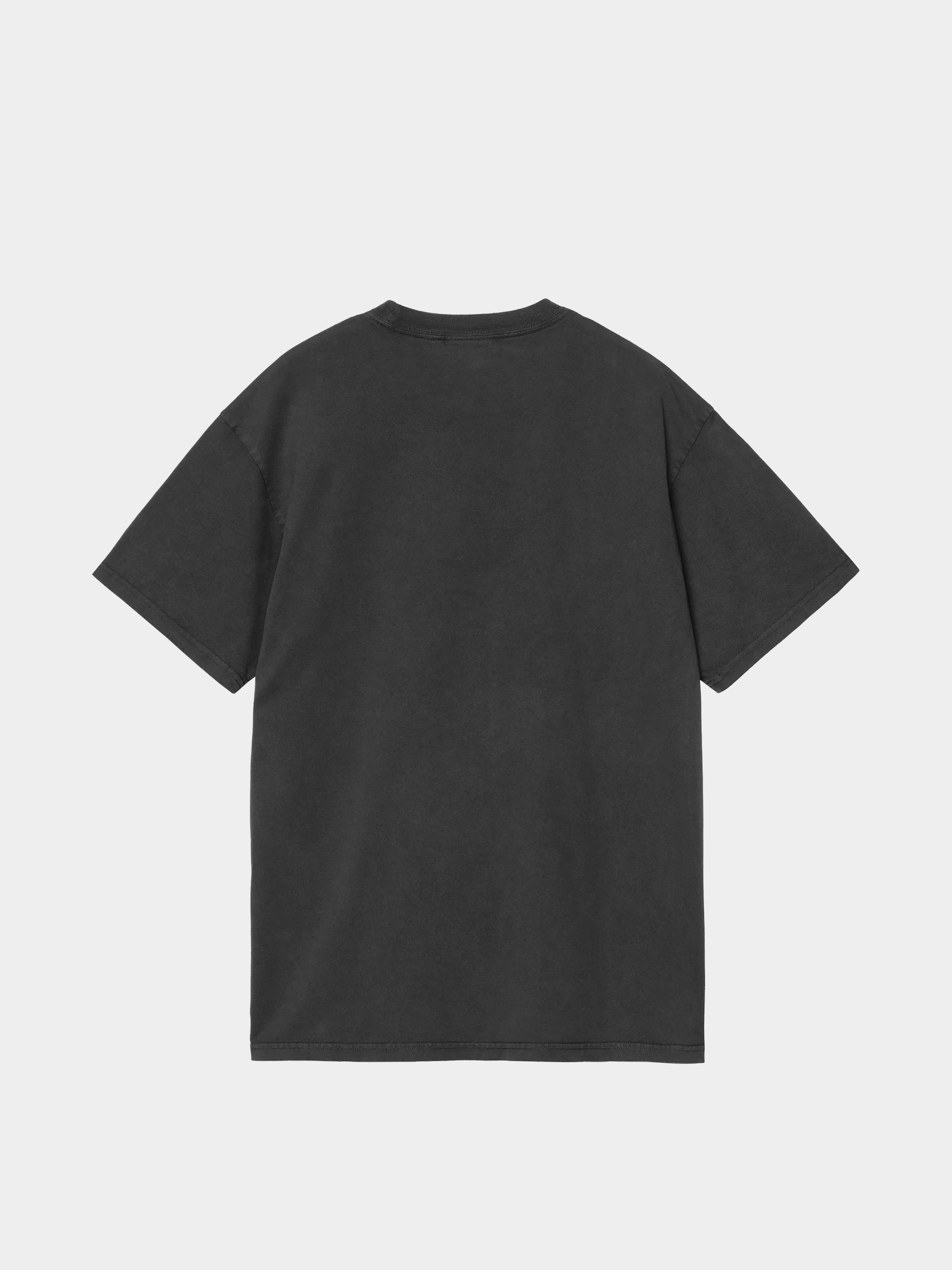 Carhartt WIP T-Shirt Faded Pond Corps (black)
