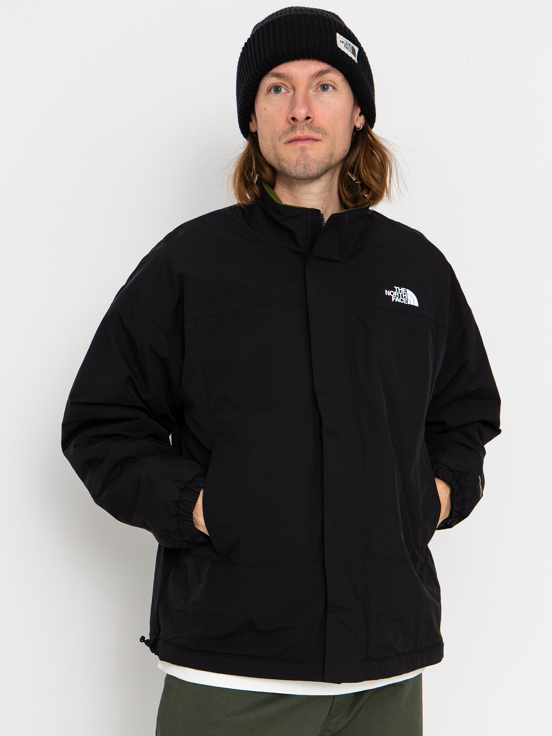 The North Face Jacket Yumiori Reversible (tnf black/woodland gree)