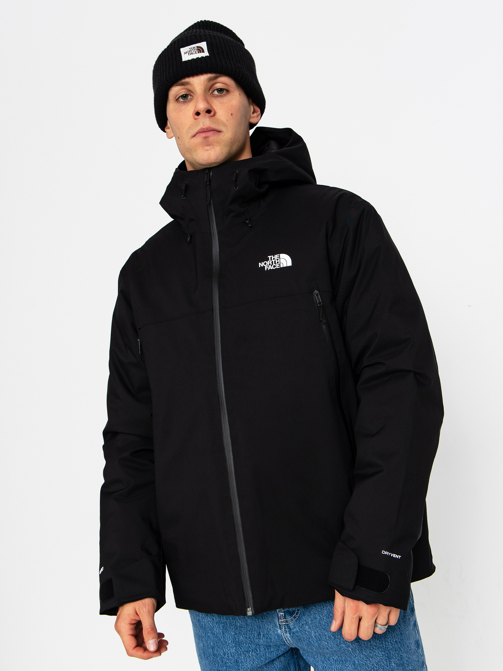 The North Face Jacket Range Down Hooded - black (tnf black/tnf black)