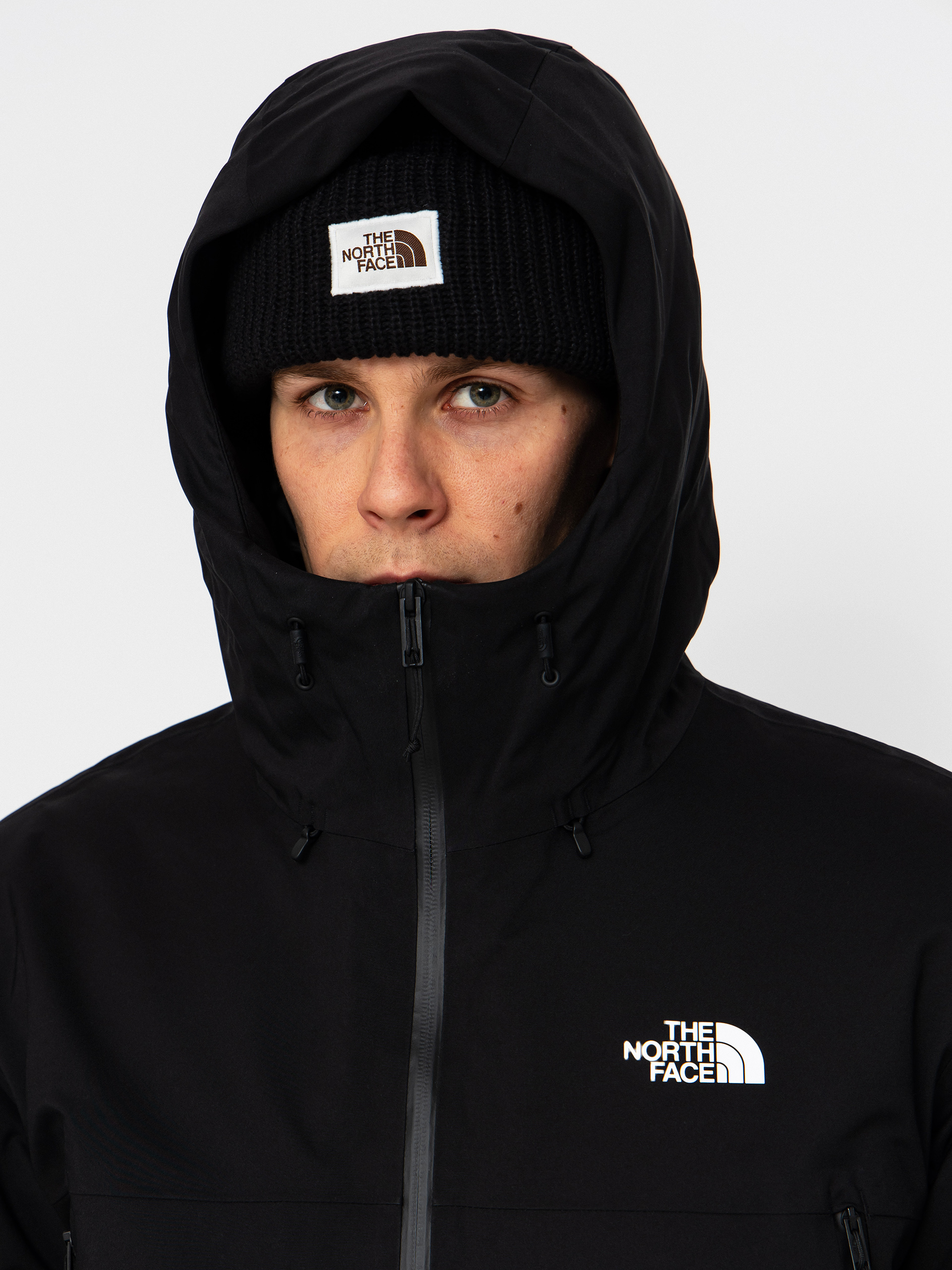 The North Face Jacket Range Down Hooded (tnf black/tnf black)