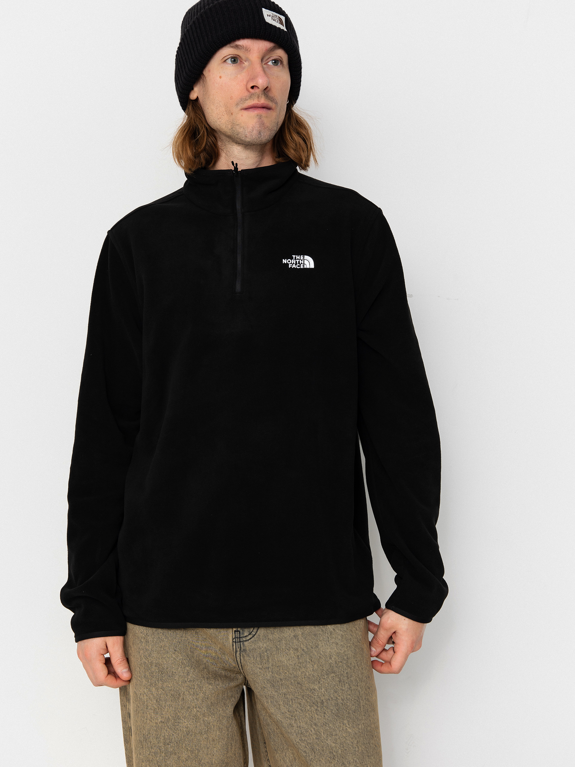 The North Face Fleece  Glacier FLC 1/4 Zip (tnf black)