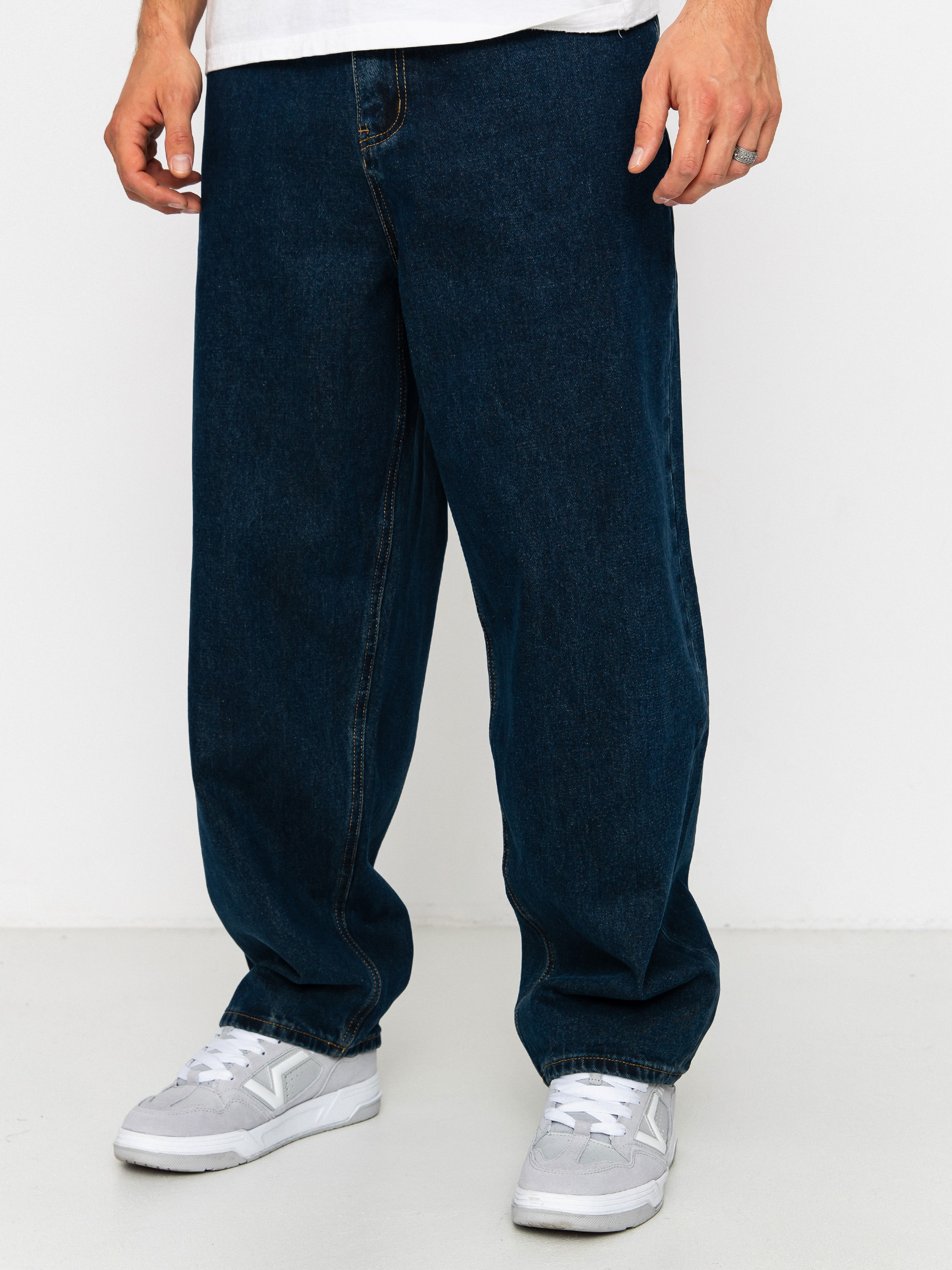 Wasted Paris Pants Crest Casper (raw blue)