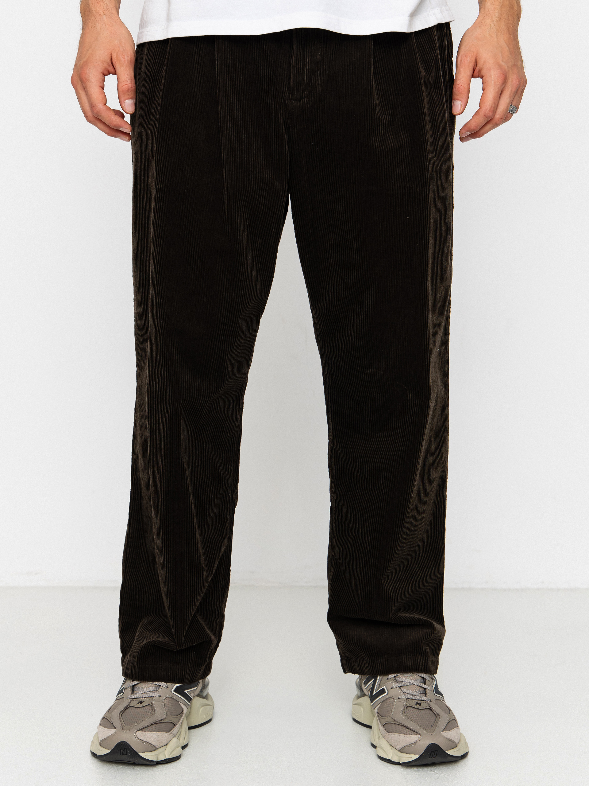 年末限定‼︎carhartt wip corduroy pant 31 セット専用 Carhartt WIP Pants Evan - brown (tobacco/rinsed)