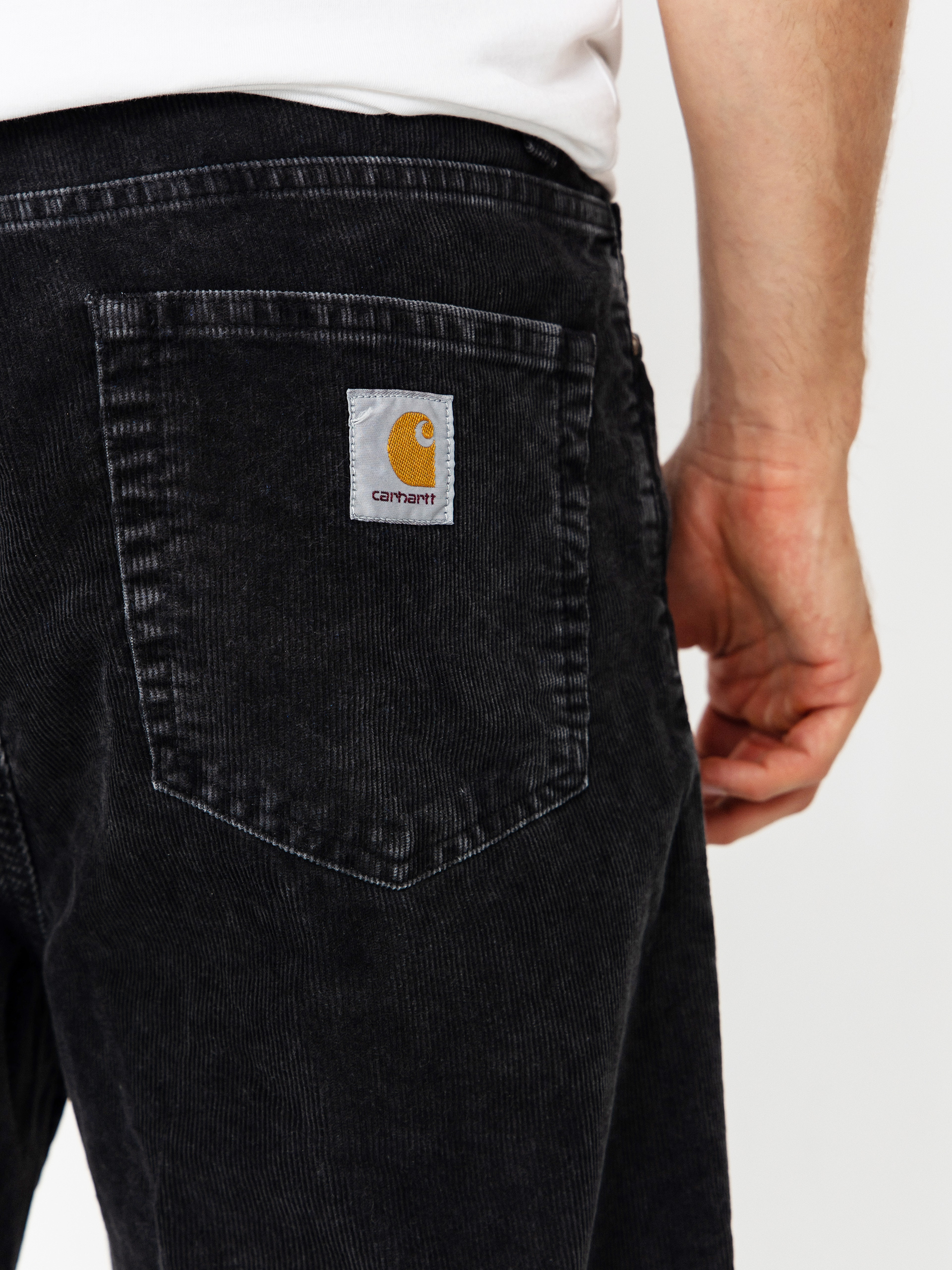 Carhartt WIP Pants Aaron (black/dusky washed)