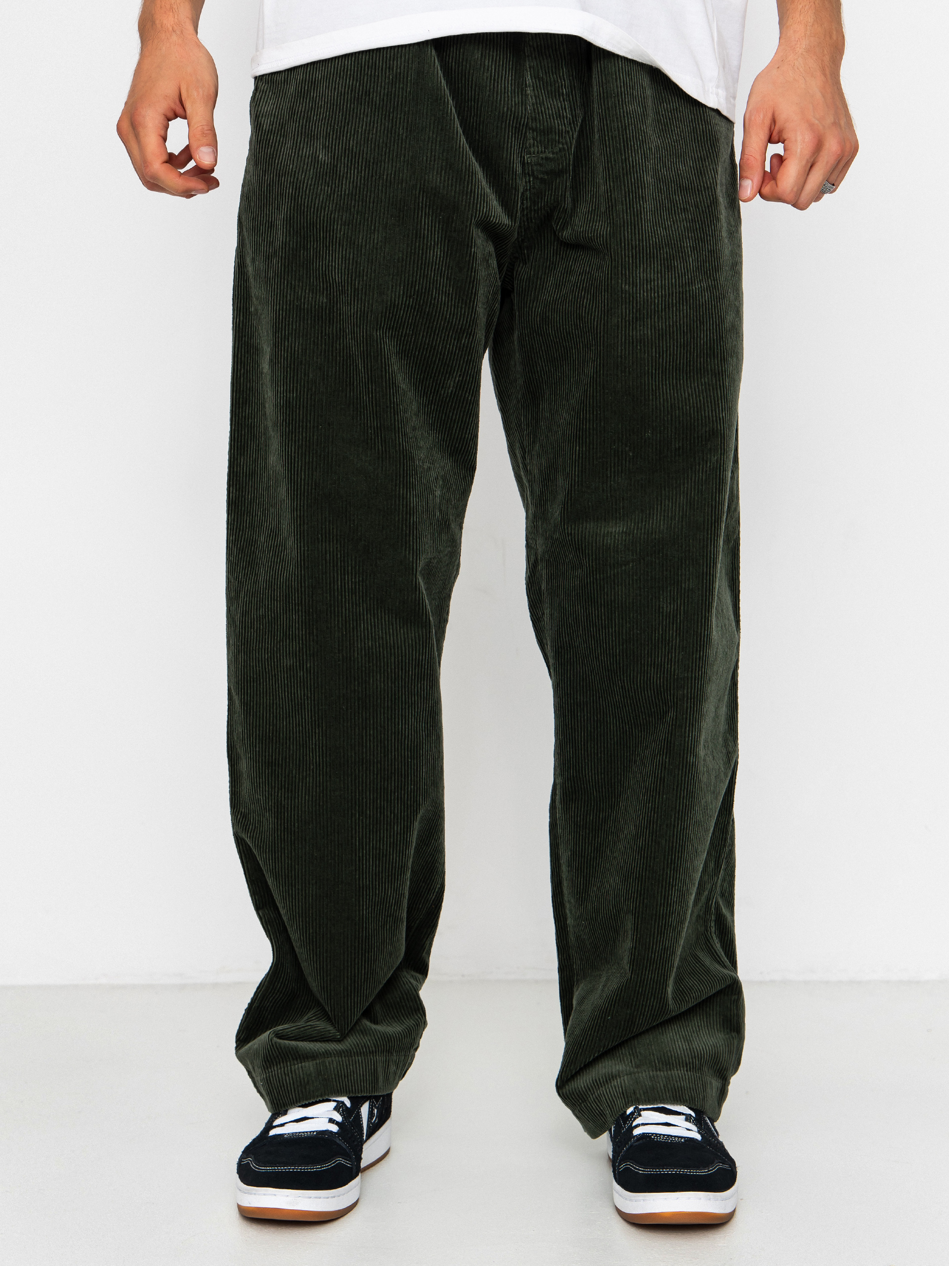 OBEY Bigwig Baggy Corduroy Pants - green (moss green)