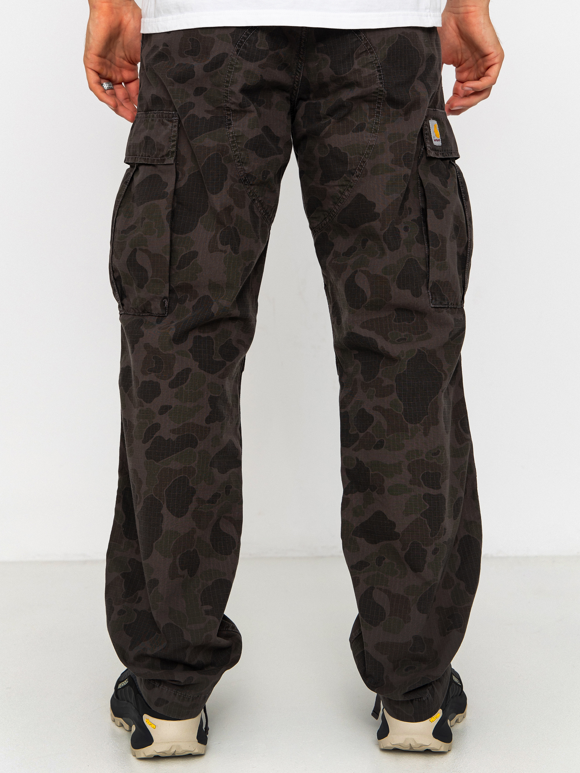 Carhartt WIP Pants Duck Cargo (camo duck/green/porphyry/garment dyed)