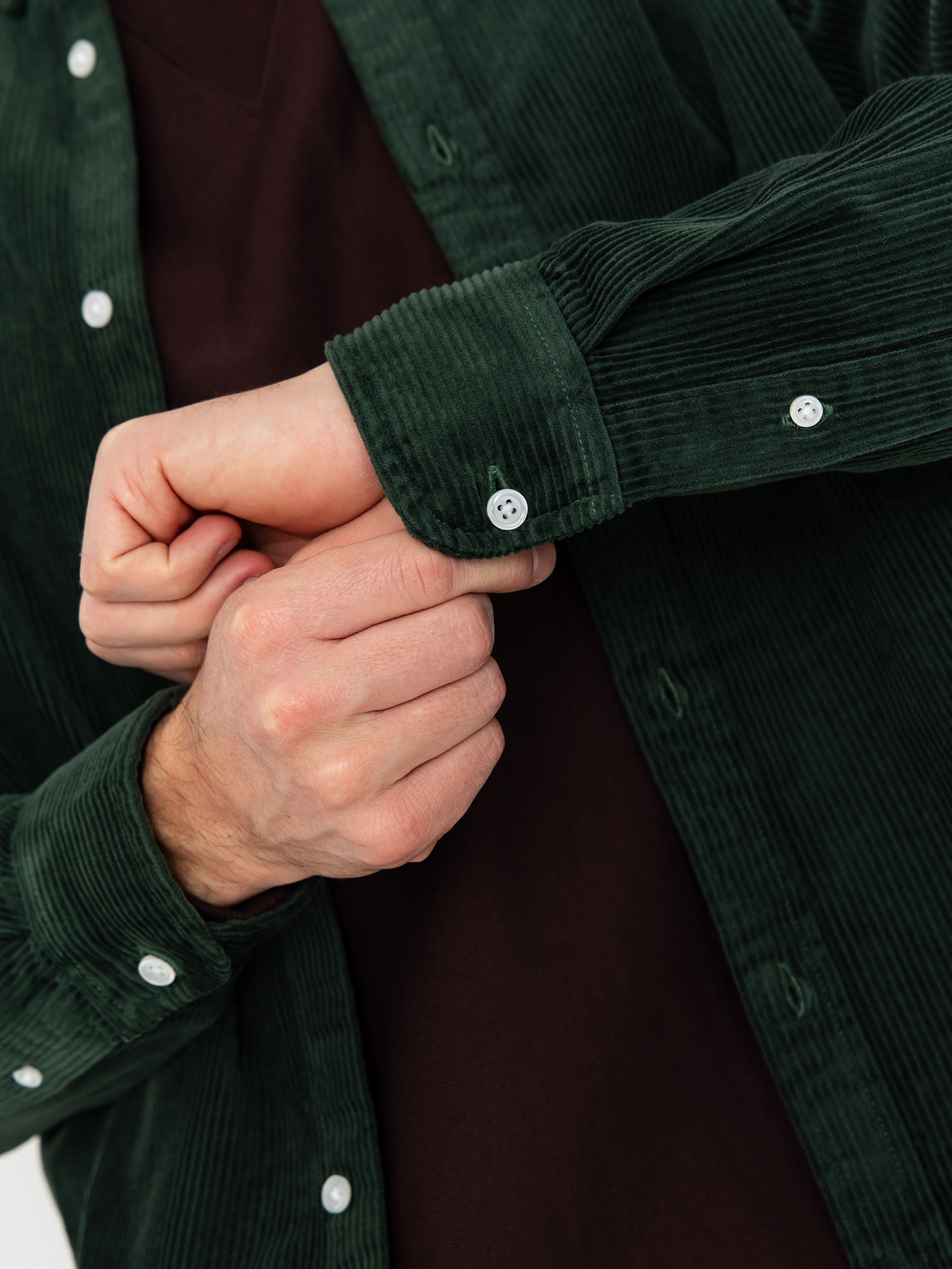 Carhartt WIP Hemd Madison Cord (sycamore tree/sycamore tree)