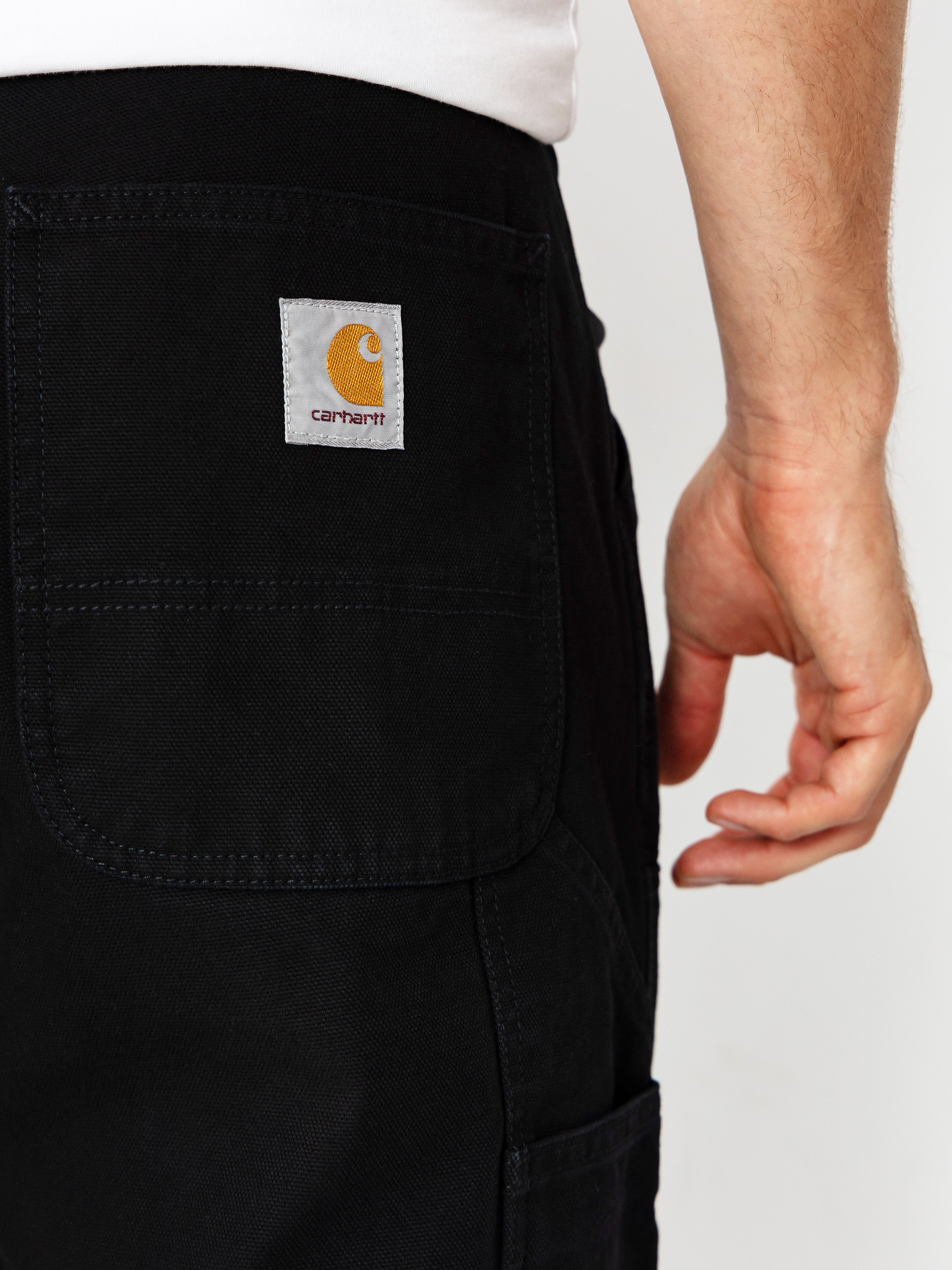 Carhartt WIP Hose OG Double Knee (black/stone washed)