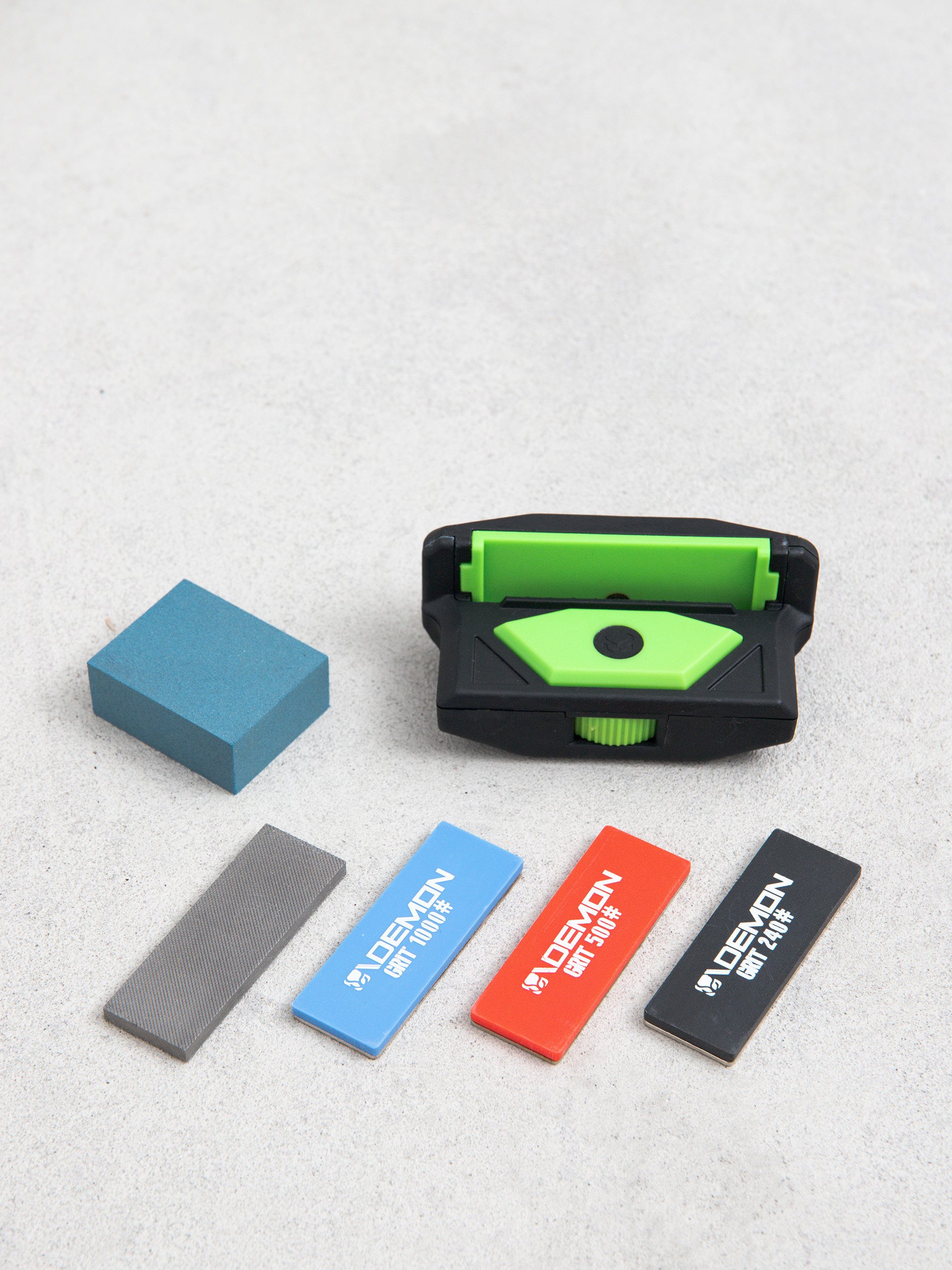 Demon File Elite Edge Tool W 3 Diamond Files 1 Regular File