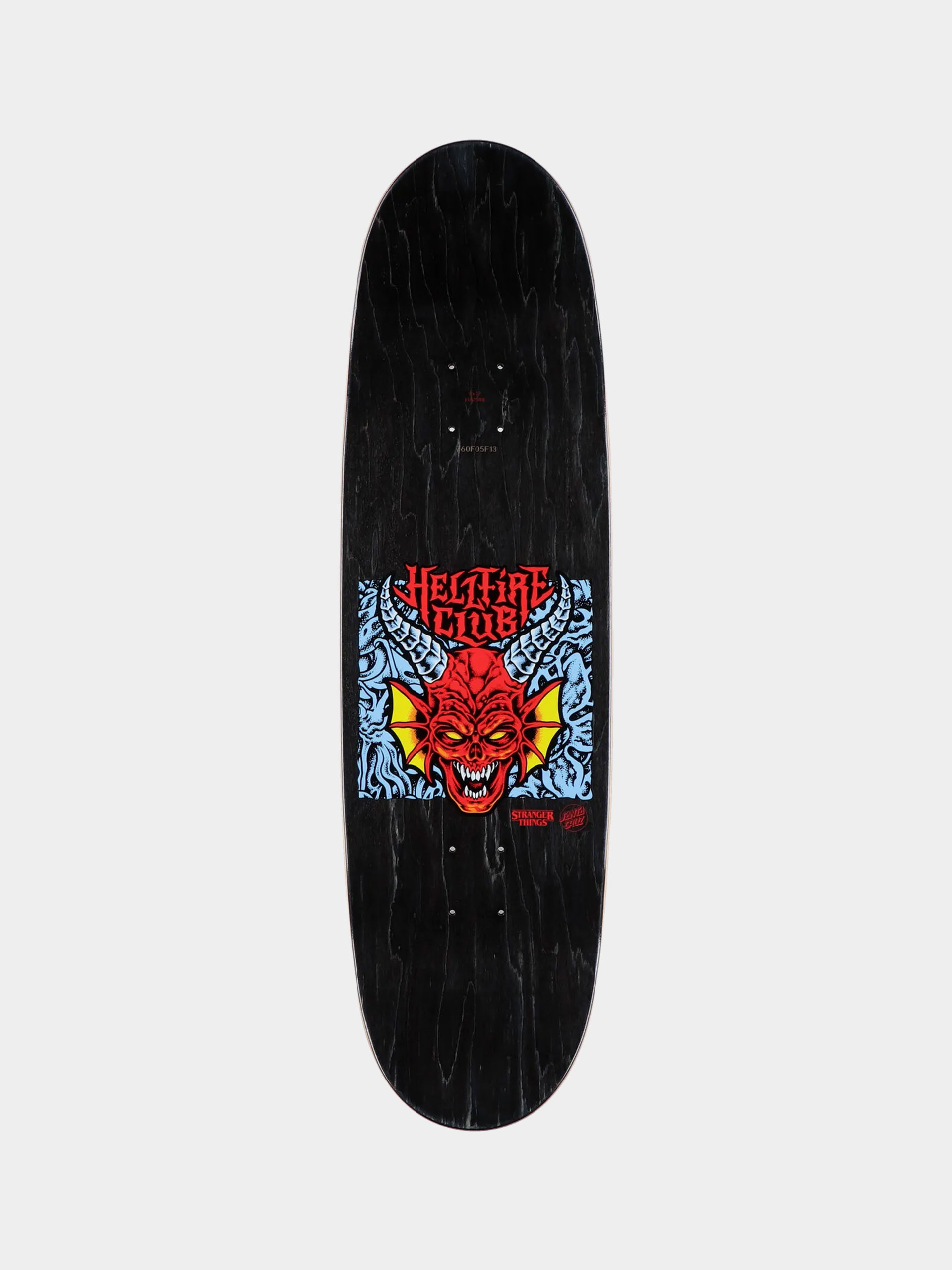 Santa Cruz Deck X Stranger Things Hellfire Club Flames