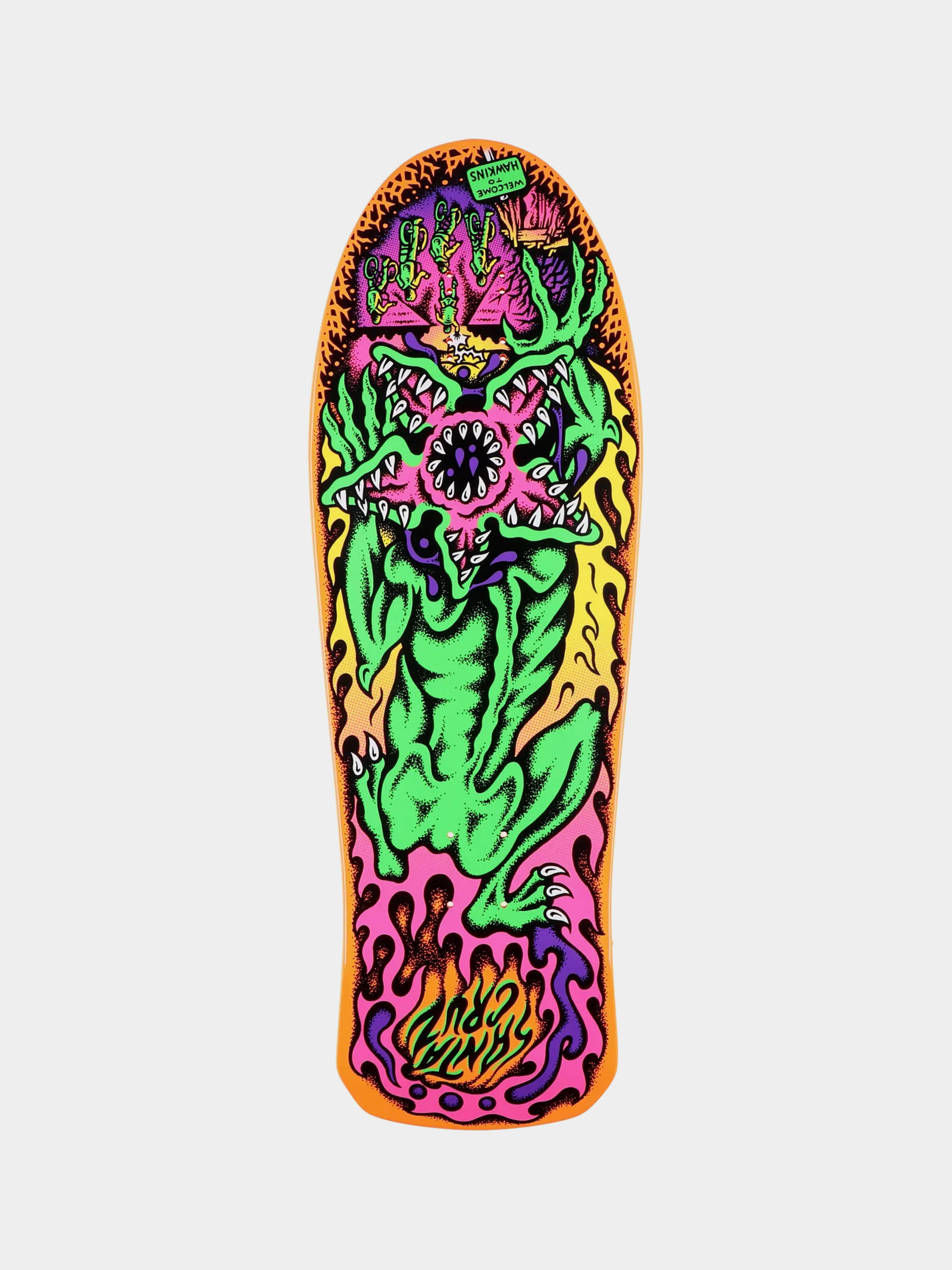 Santa Cruz Deck X Stranger Things Salba Demogorgon