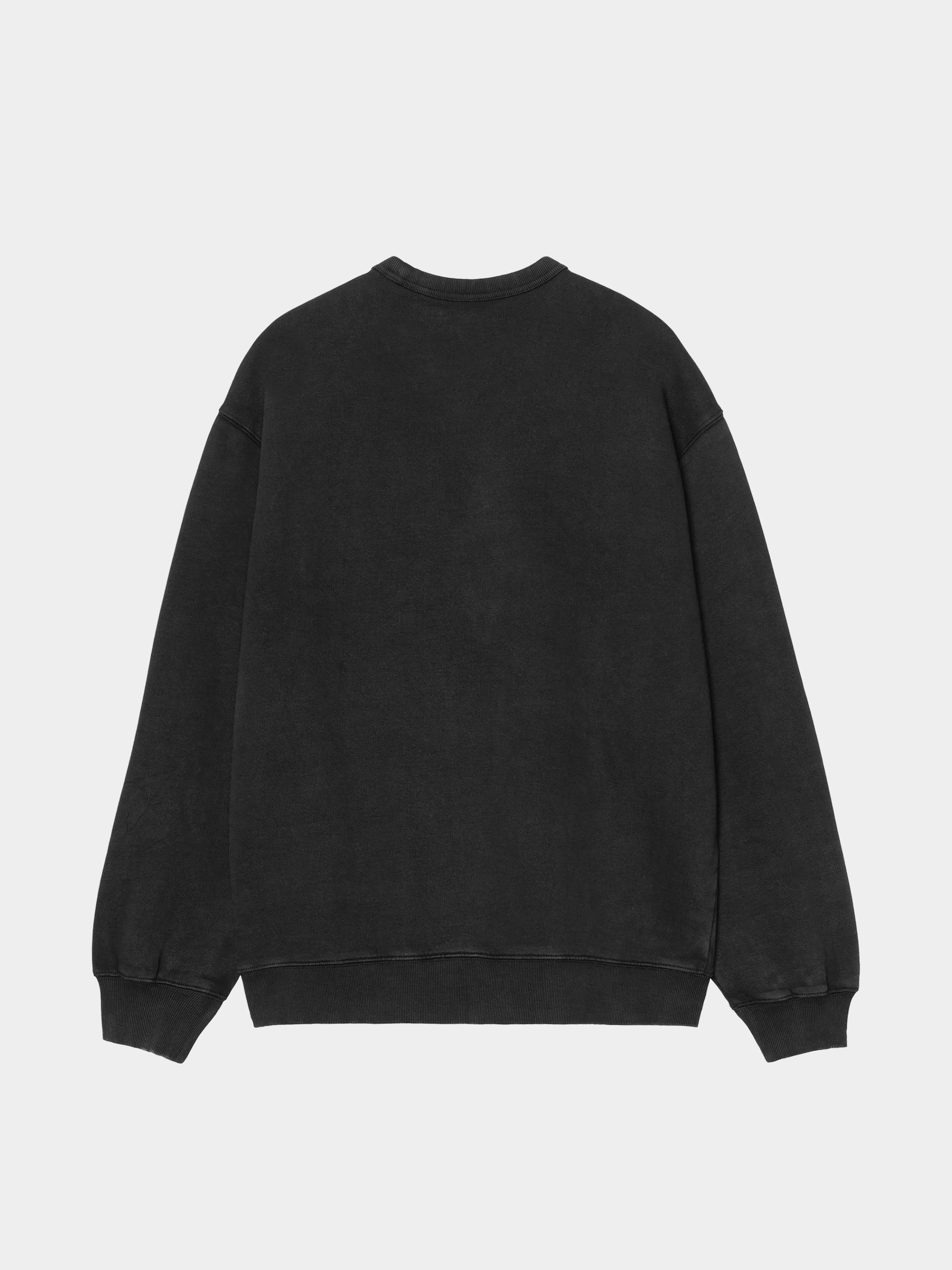 Carhartt WIP Sweatshirt Faded Pond Corps (black)