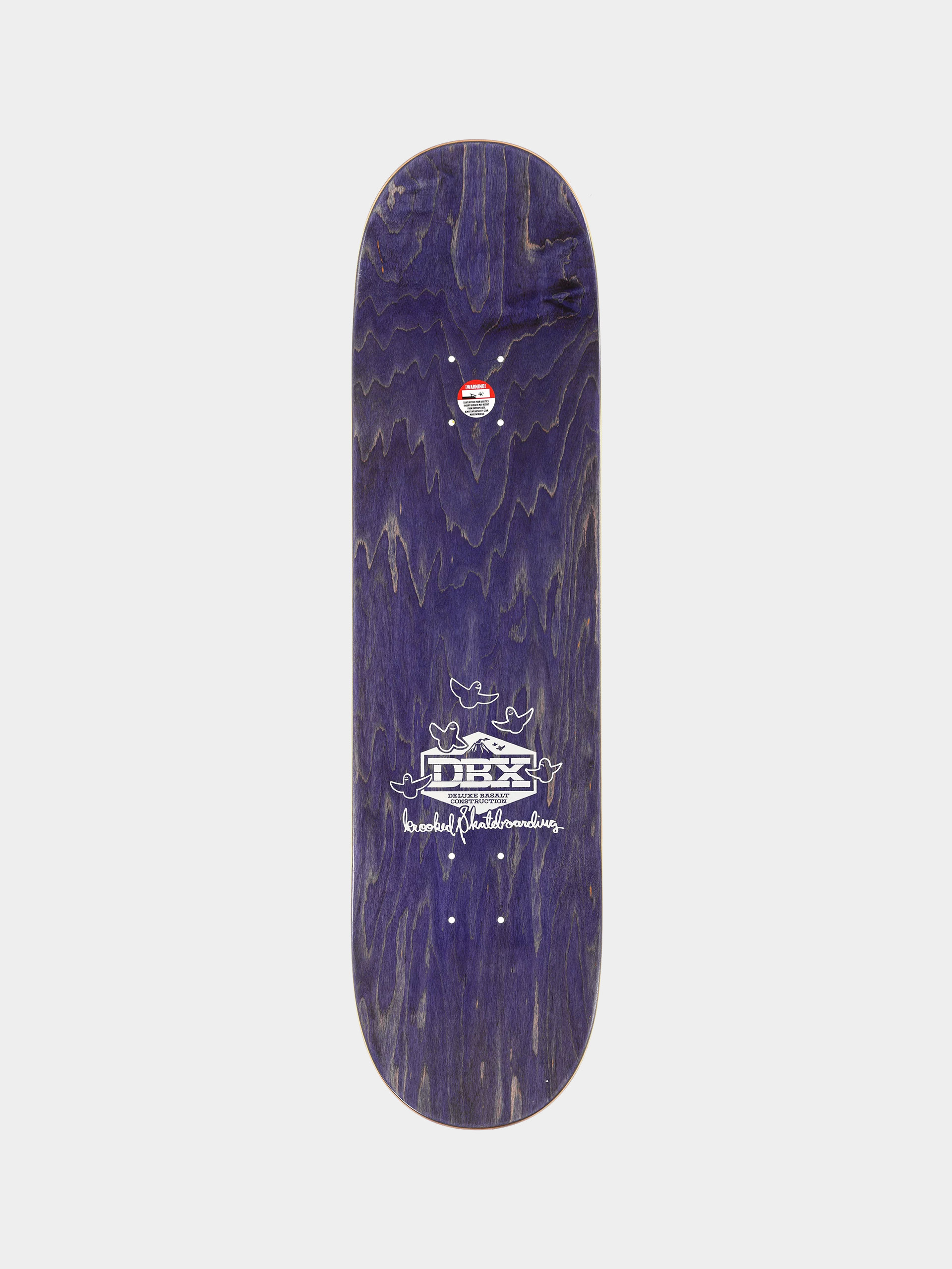 Krooked Deck Worrest Struggual Dbx (green purple)