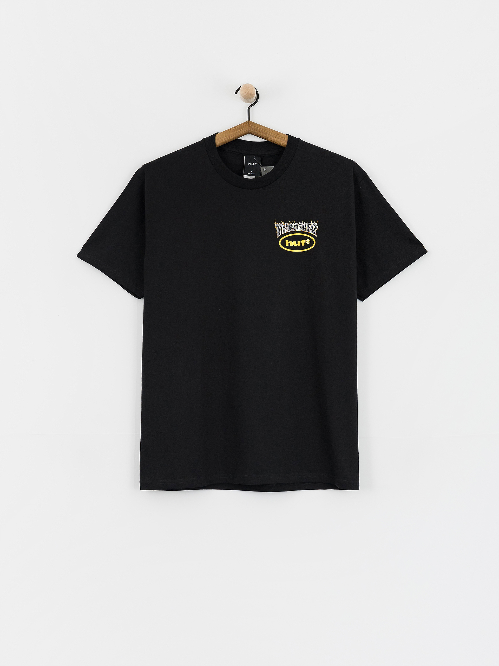 HUF T-Shirt X Thrasher Meltdown (black)