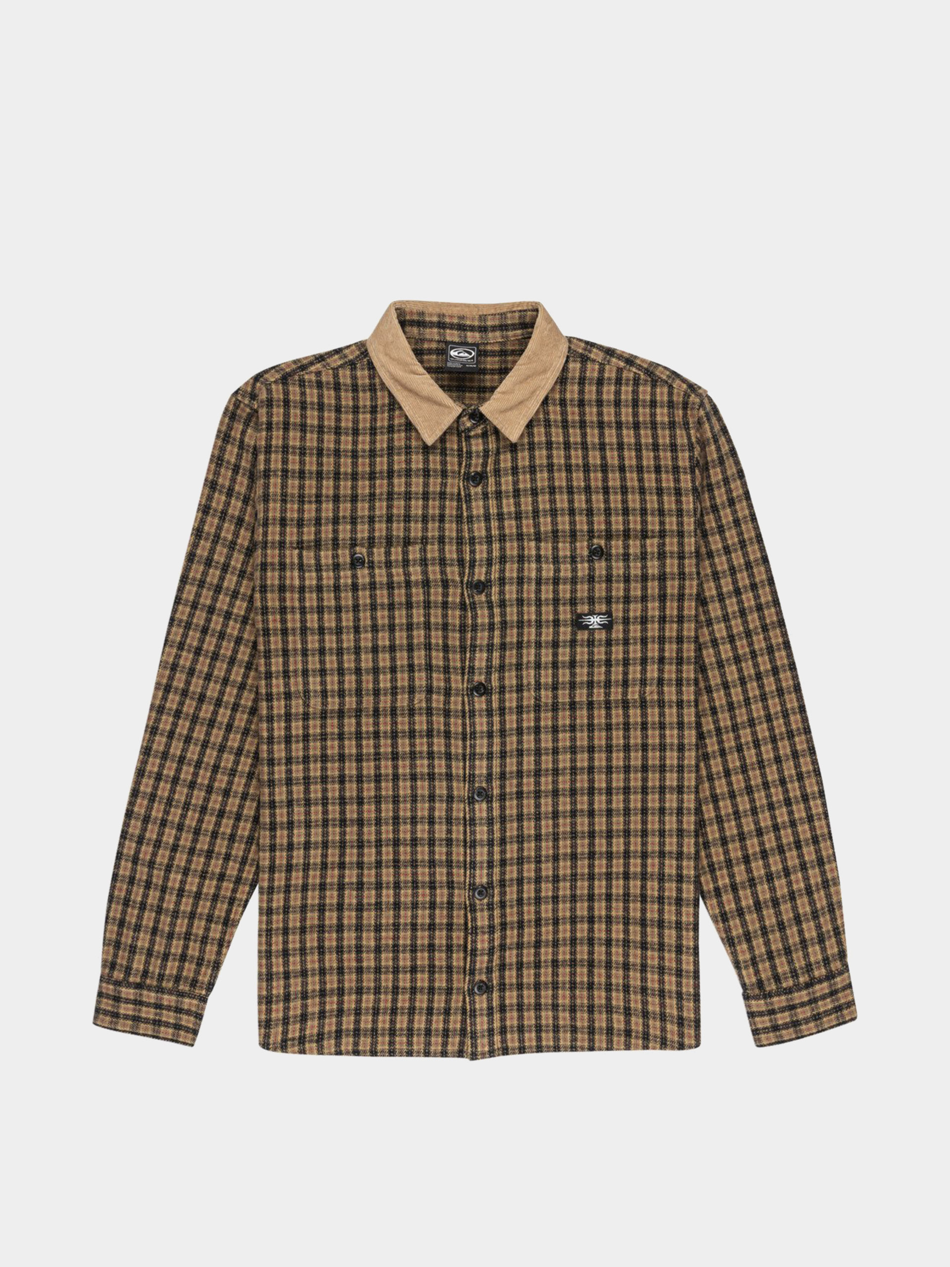 Quiksilver Mercury Sandstrokes Shirt (sand strokes elmwood/biking re)