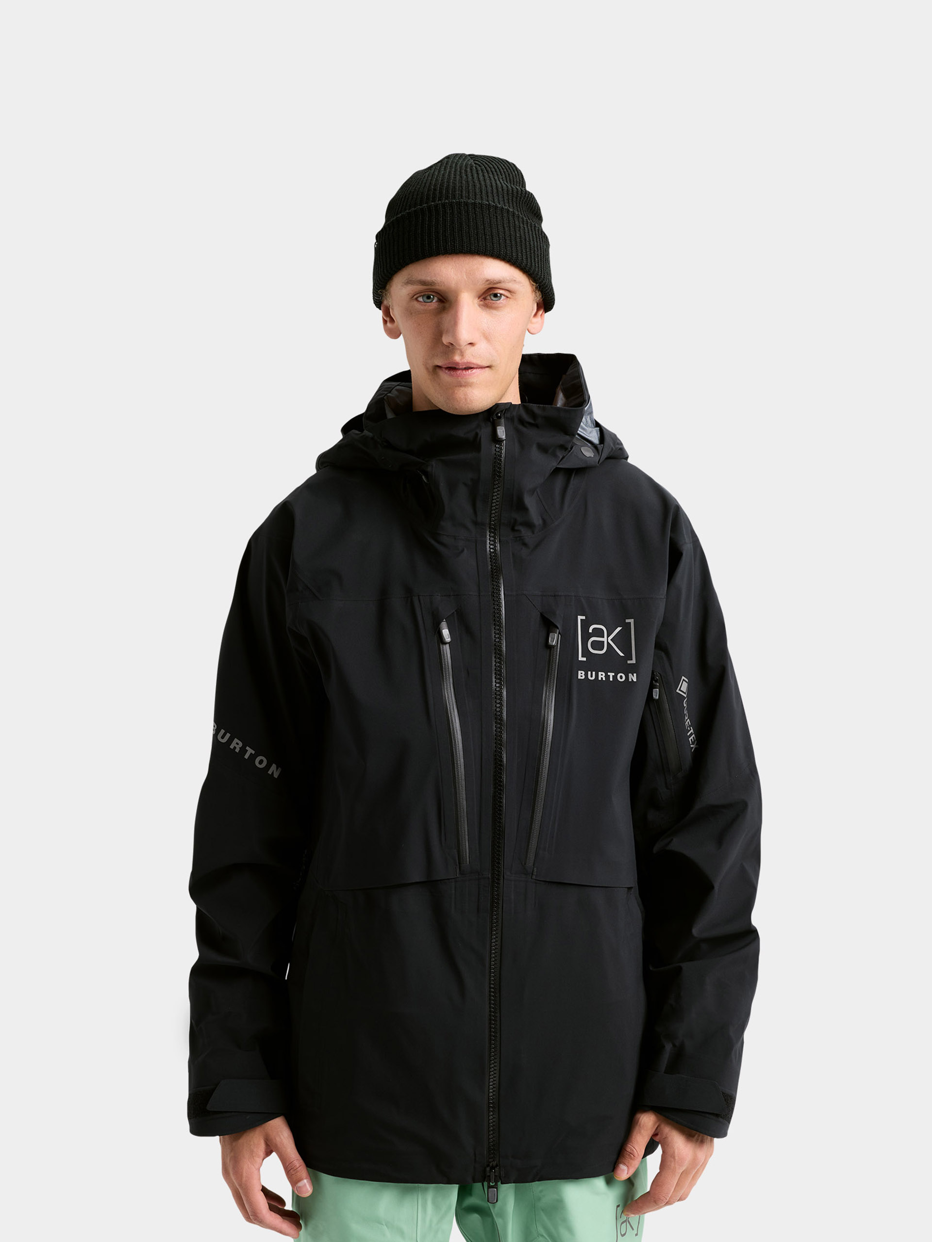 Herren Burton Ak Gore Tex Hover Stretch 3L Snowboard jacke (true black)