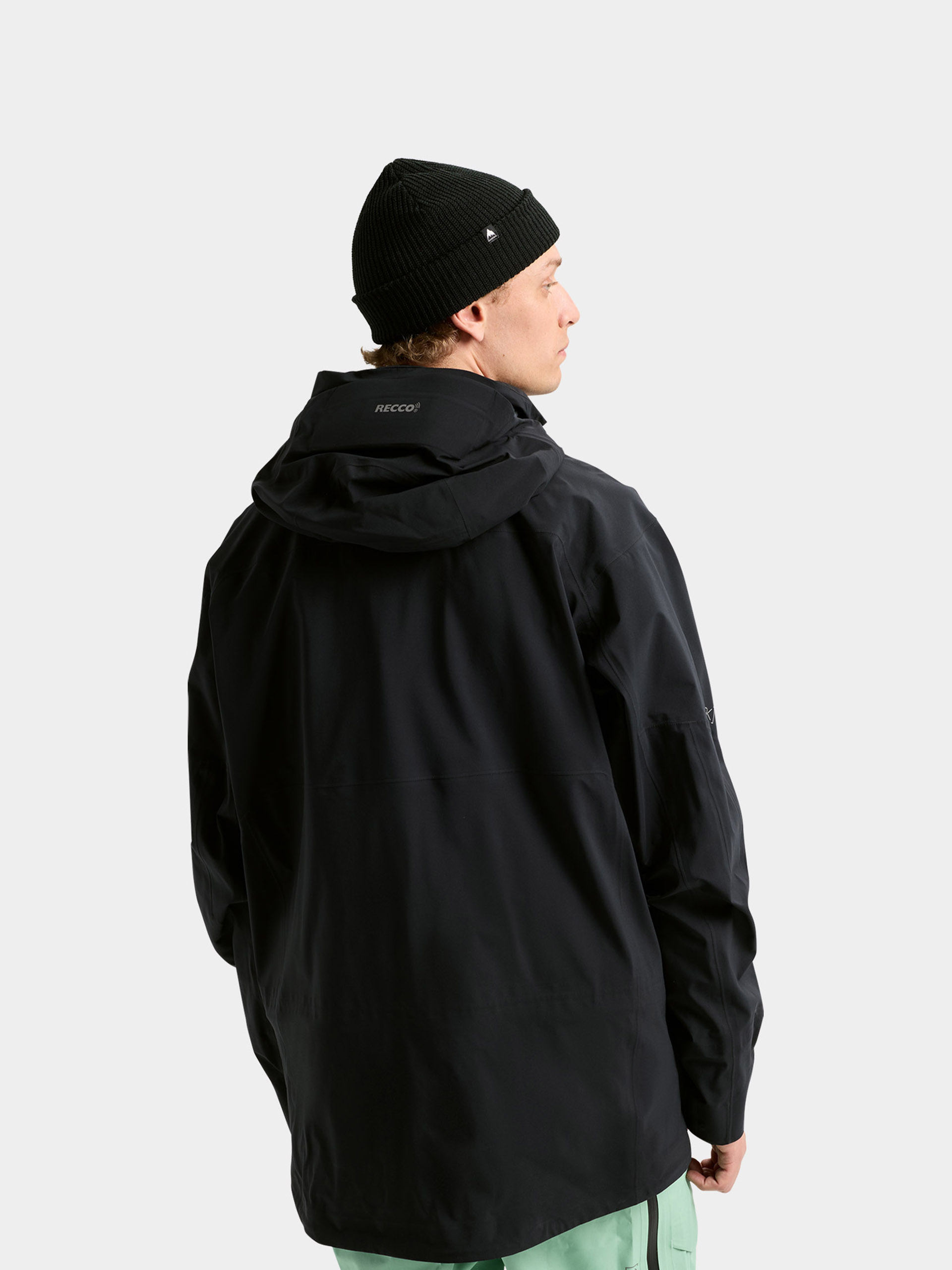 Mens Burton Ak Gore Tex Hover Stretch 3L Snowboard jacket (true black)