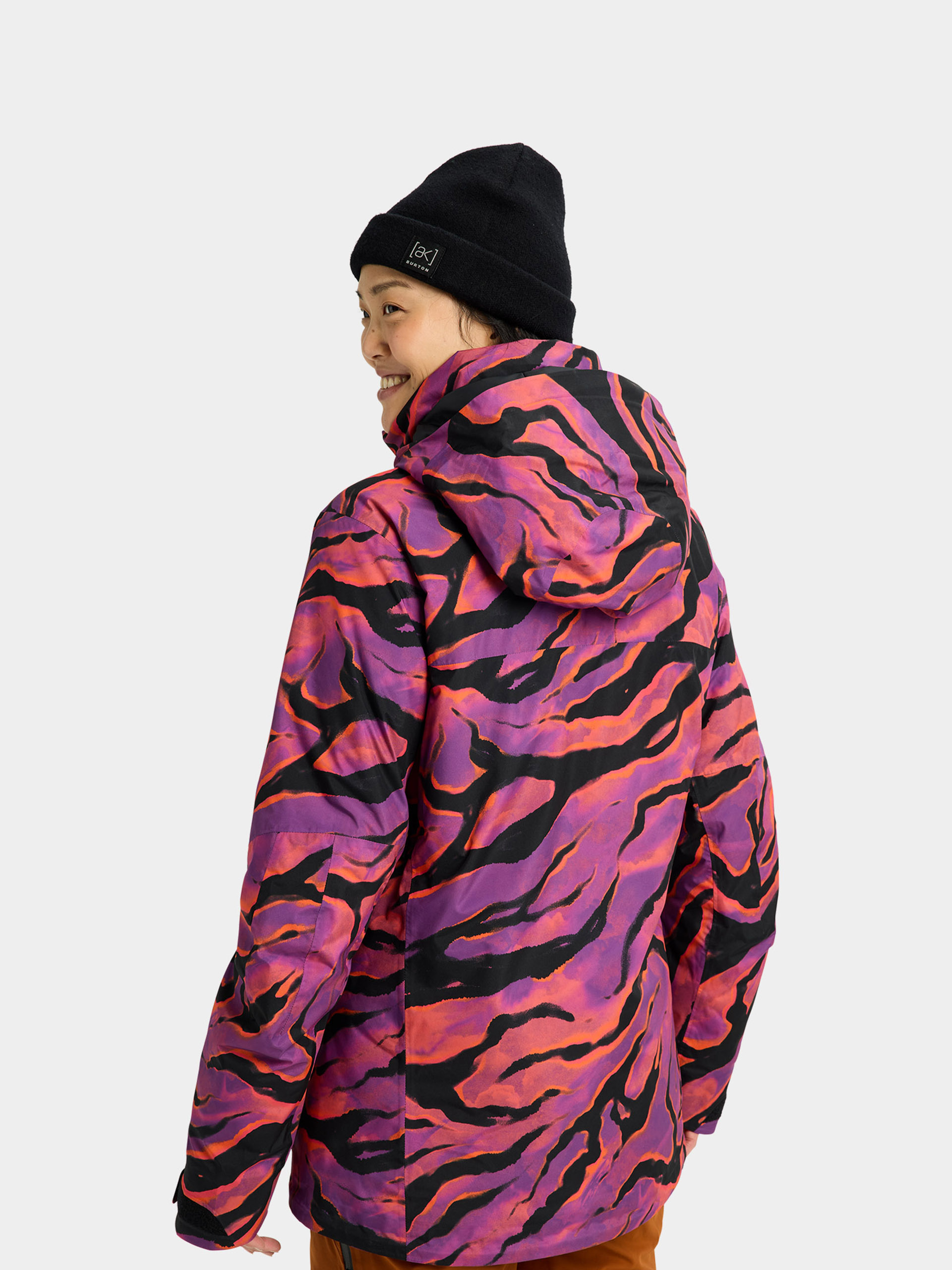 Womens Burton Snowboard jacket Ak Gore Tex Embark 2L (slash multi)