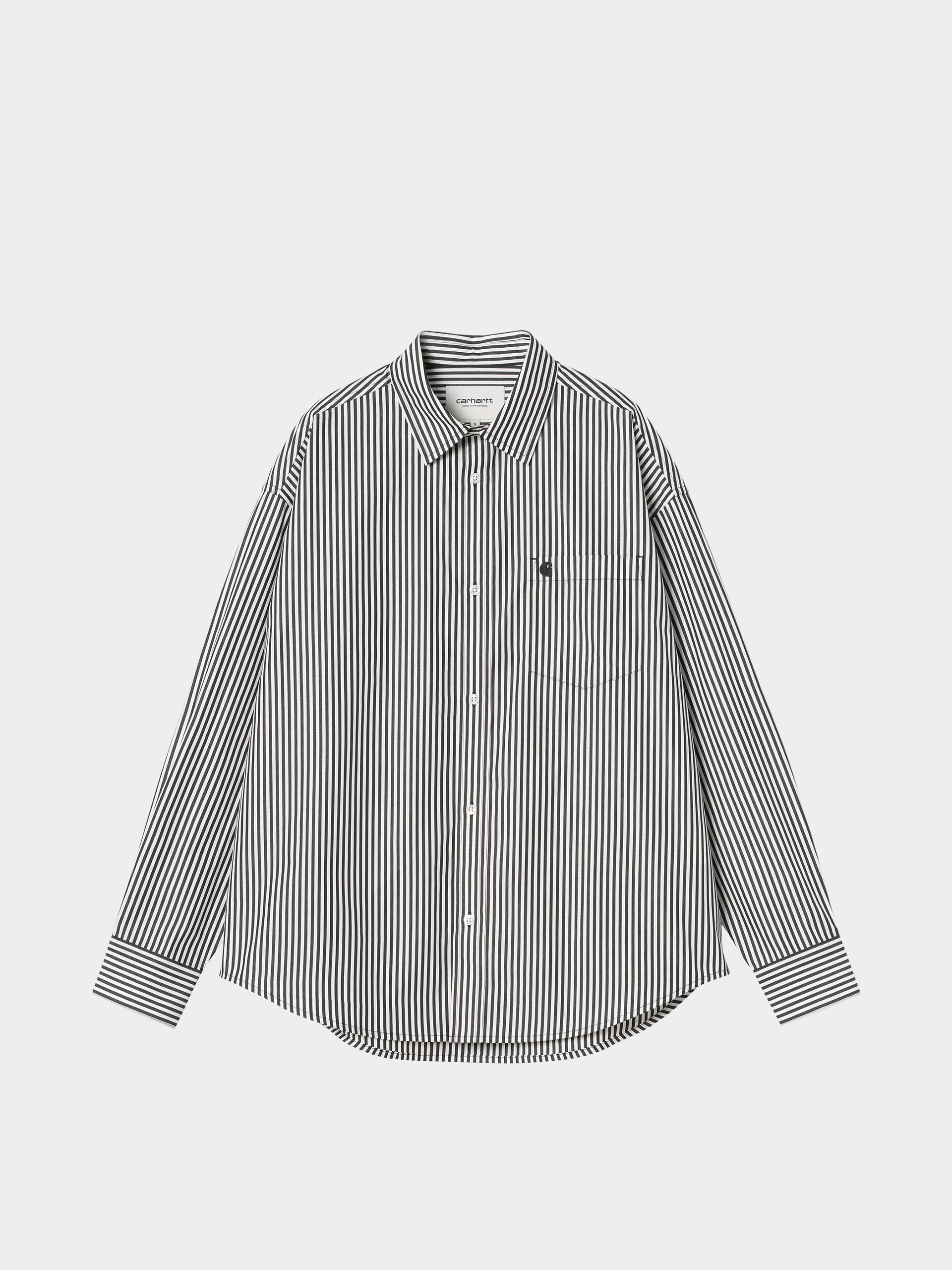 Carhartt WIP Shirt Daldry Wmn (daldry stripe/black/wax)