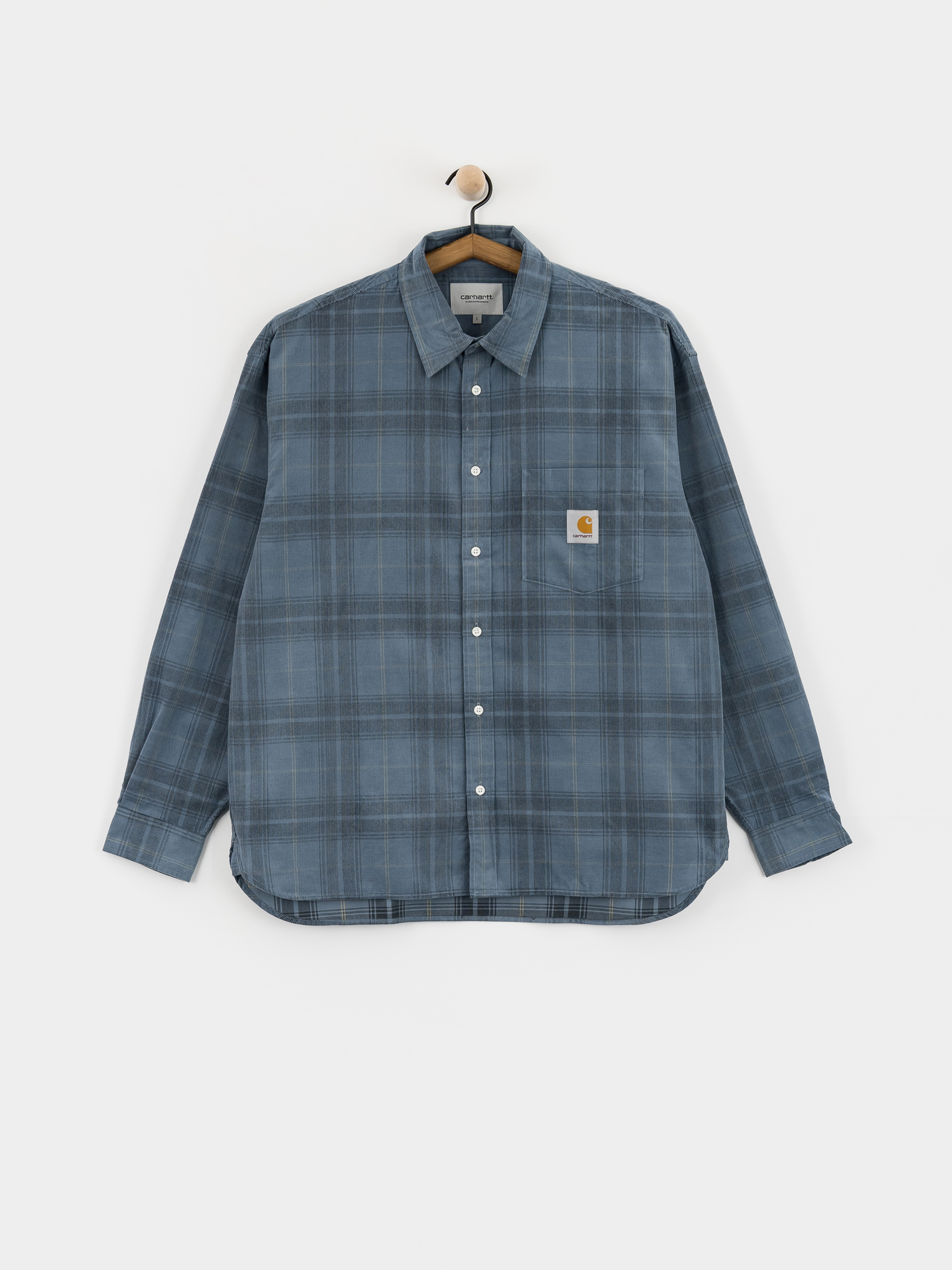 Carhartt WIP Shirt Wilber (wilber check/velvet blue)