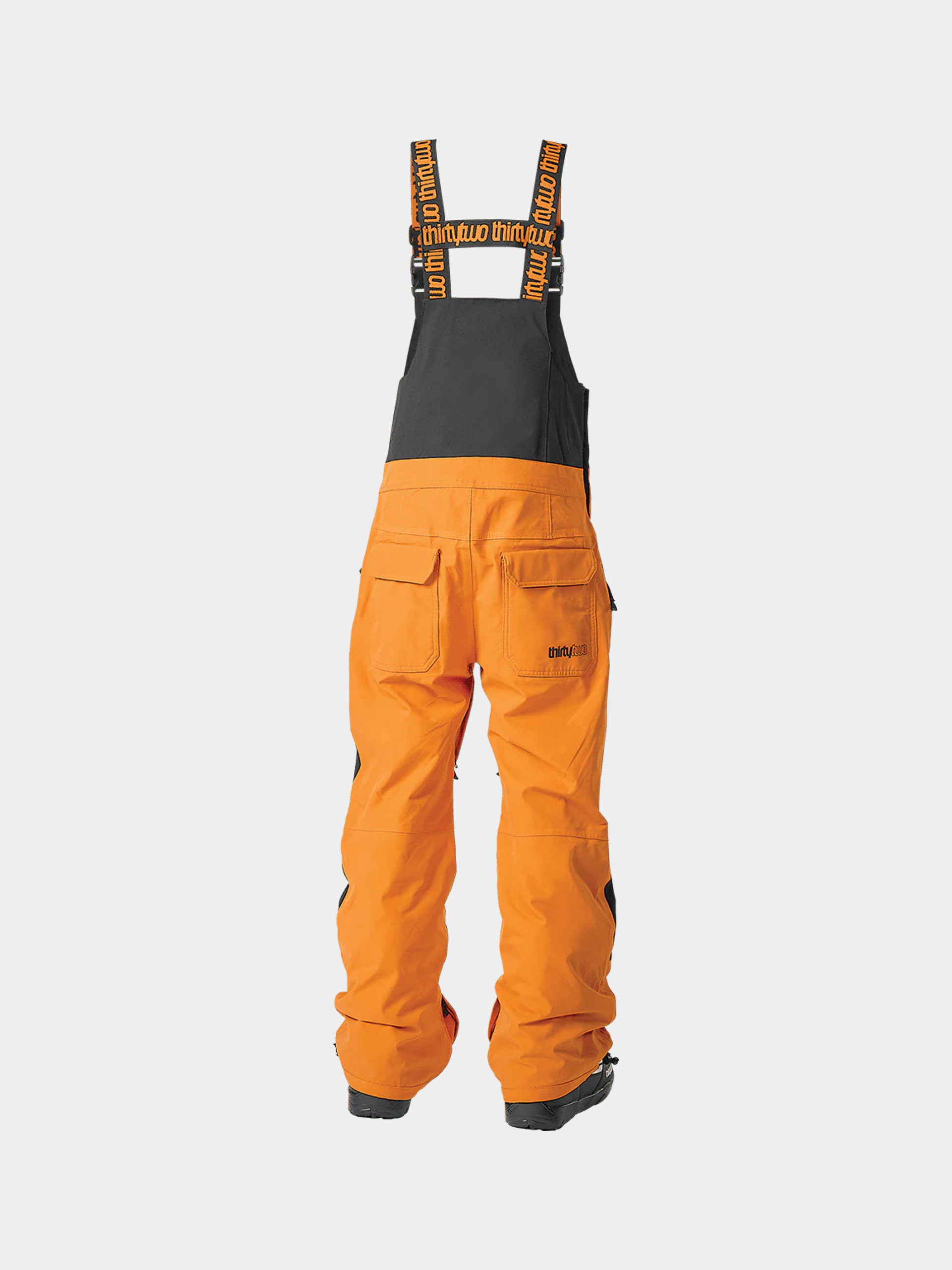 ThirtyTwo Snowboard pants Basement Bib JR (black/orange)