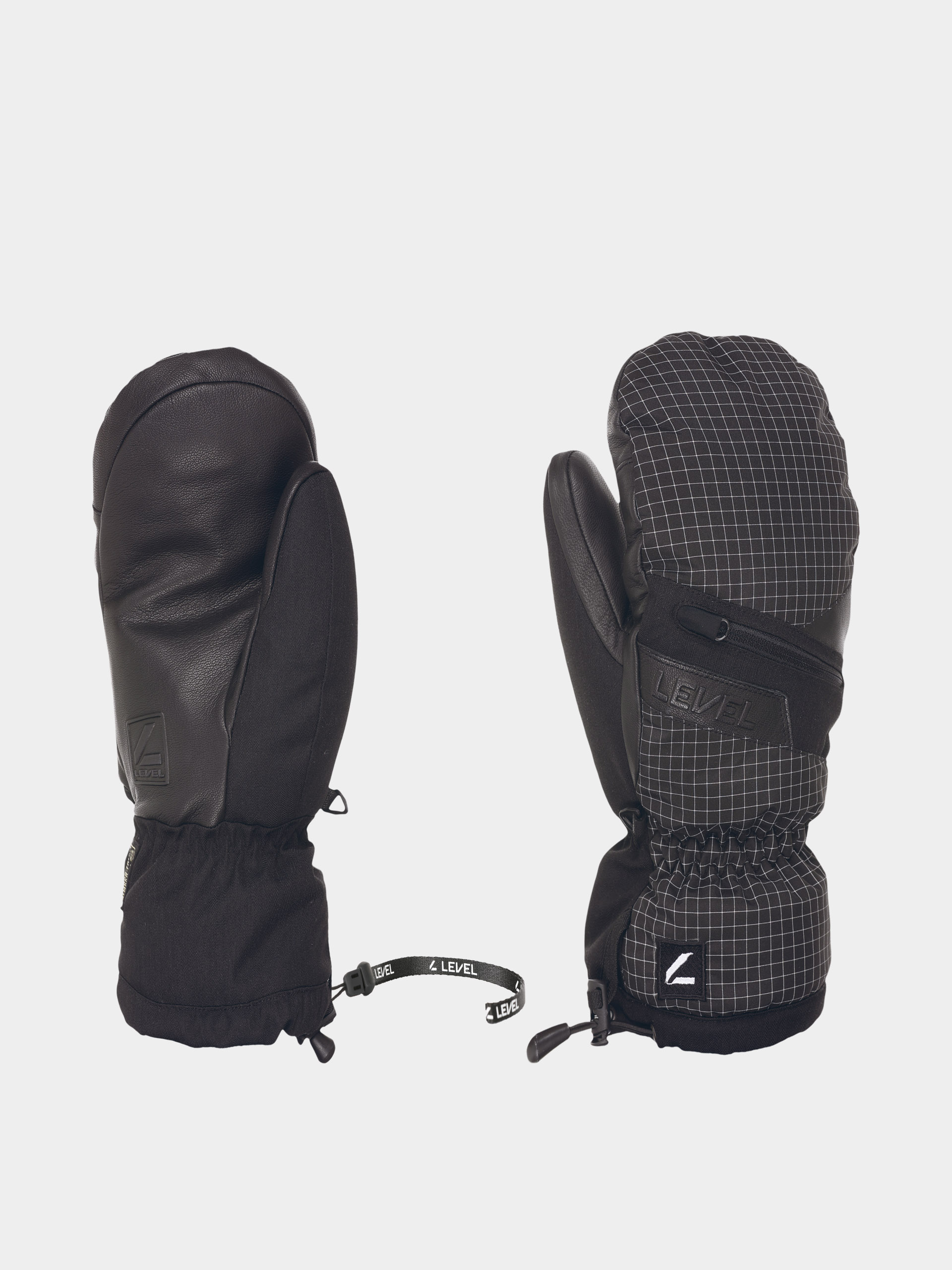 Level Gloves Switchback Mitt (black white)