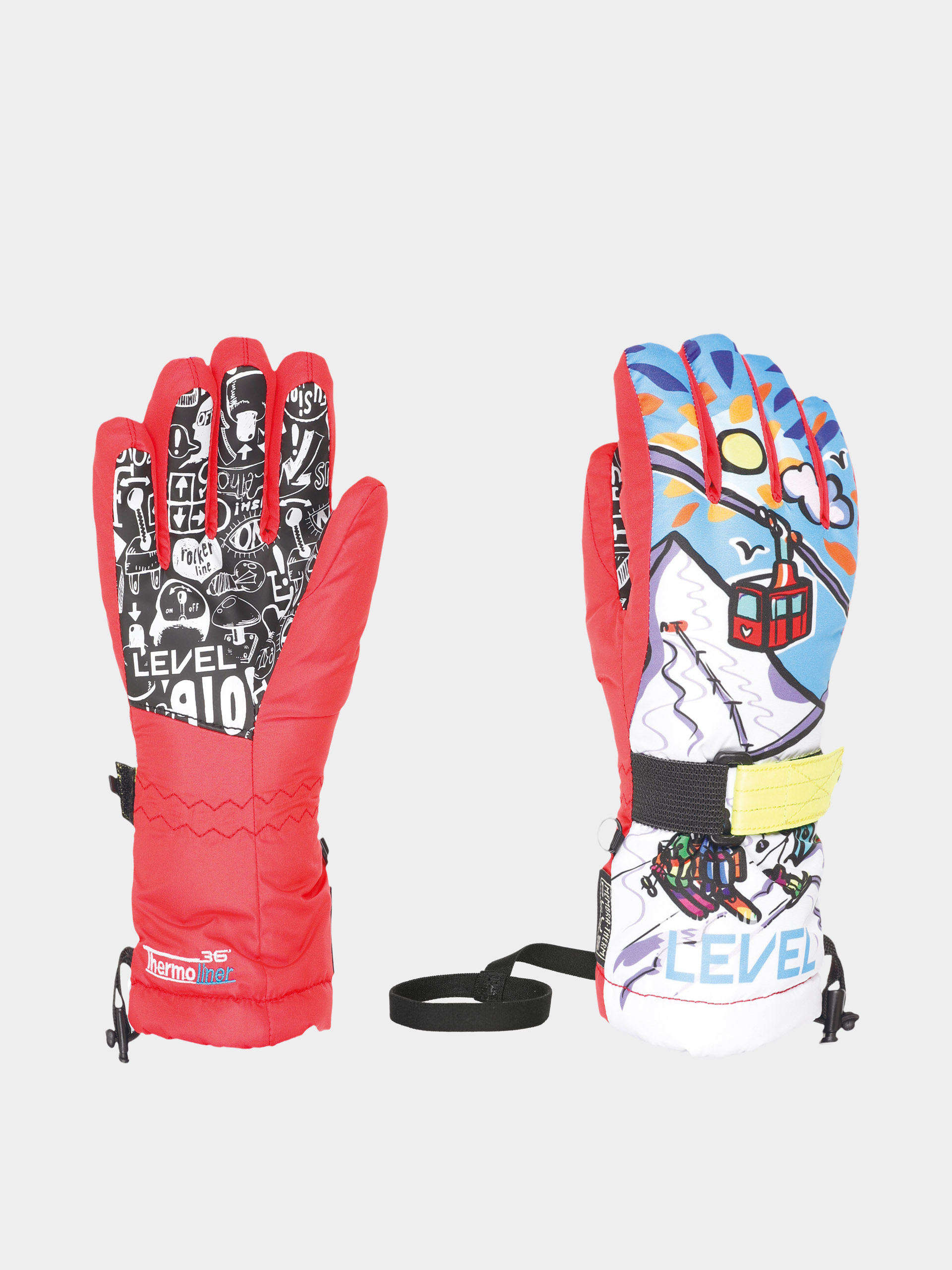 Level Handschuhe Junior JR (red)